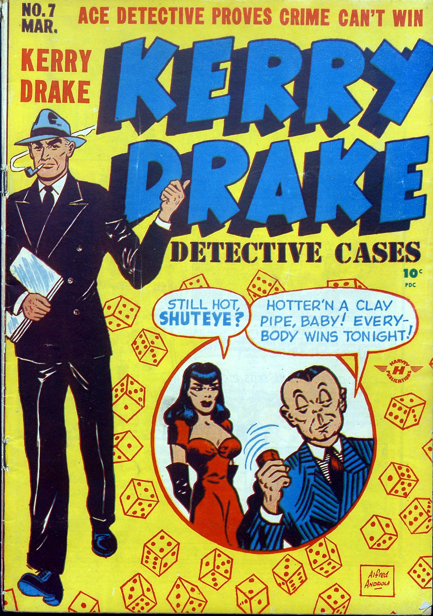 Read online Kerry Drake Detective Cases comic -  Issue #7 - 1