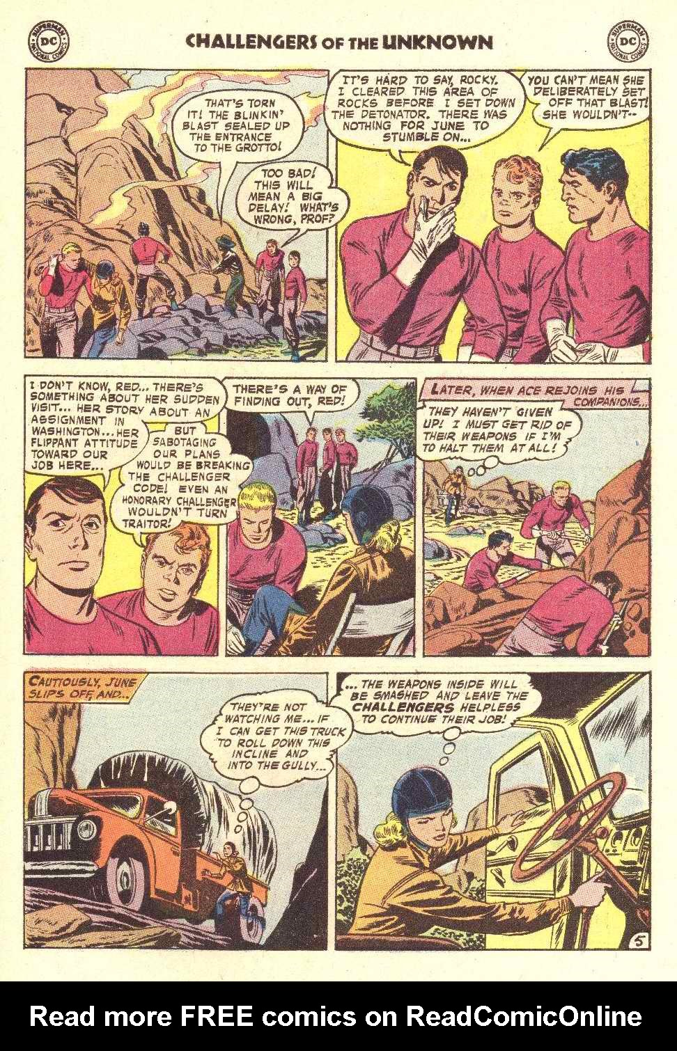 Read online Challengers of the Unknown (1958) comic -  Issue #76 - 6