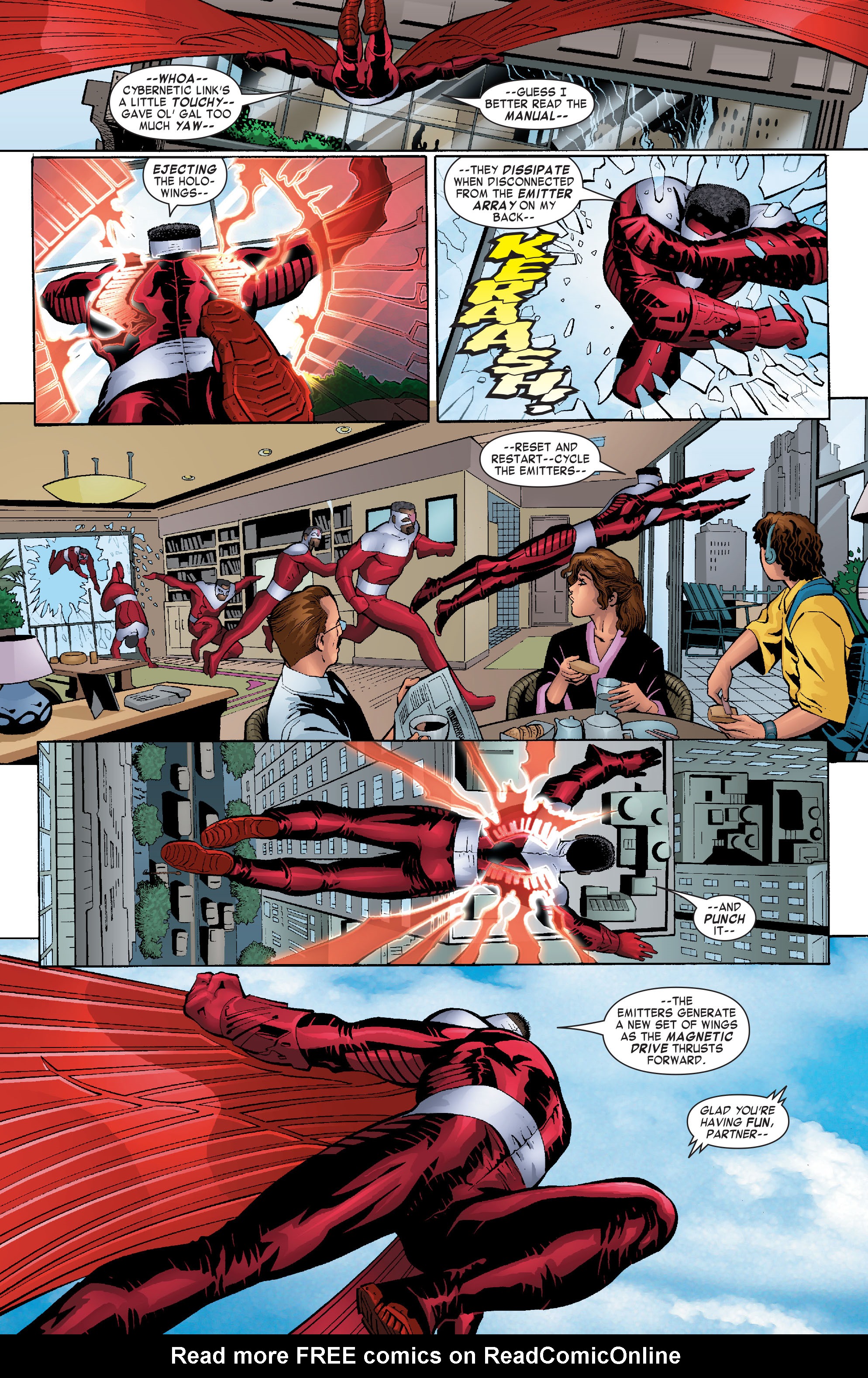 Read online Captain America & the Falcon comic -  Issue #6 - 13