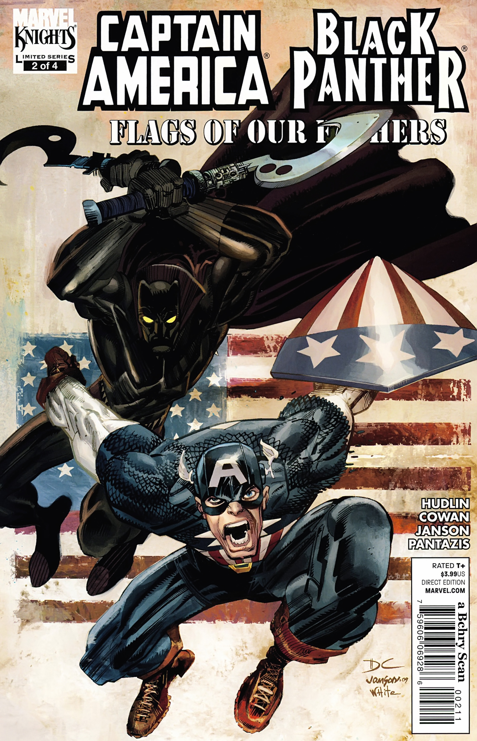 Read online Black Panther/Captain America: Flags Of Our Fathers comic -  Issue #2 - 1