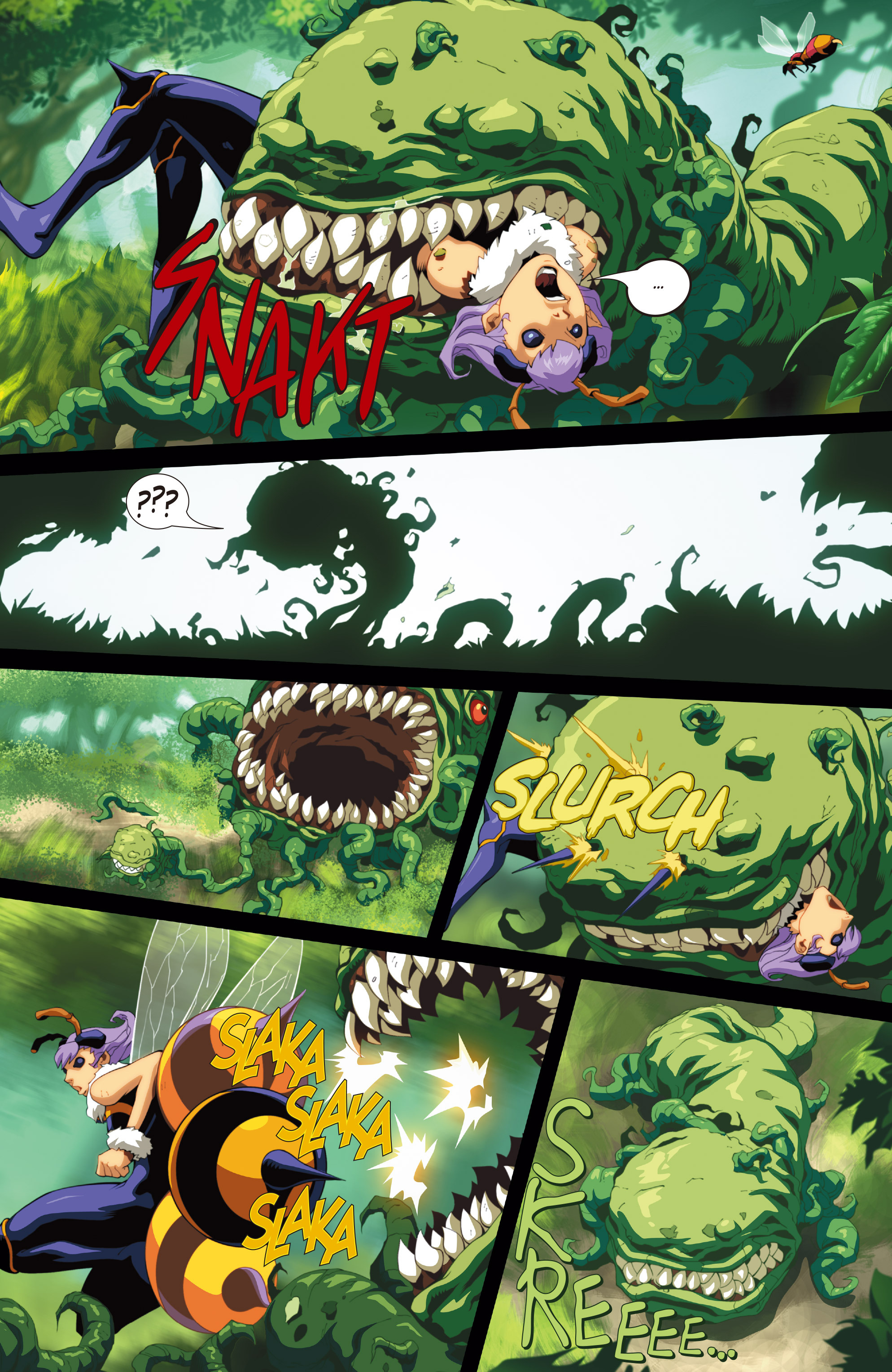 Read online Darkstalkers: The Night Warriors comic -  Issue #1 - 23