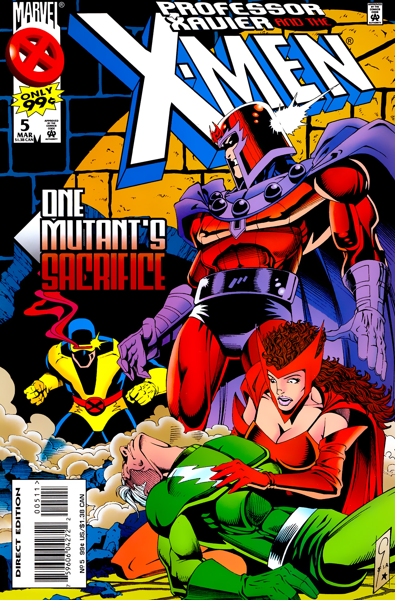 Read online Professor Xavier and the X-Men comic -  Issue #5 - 1