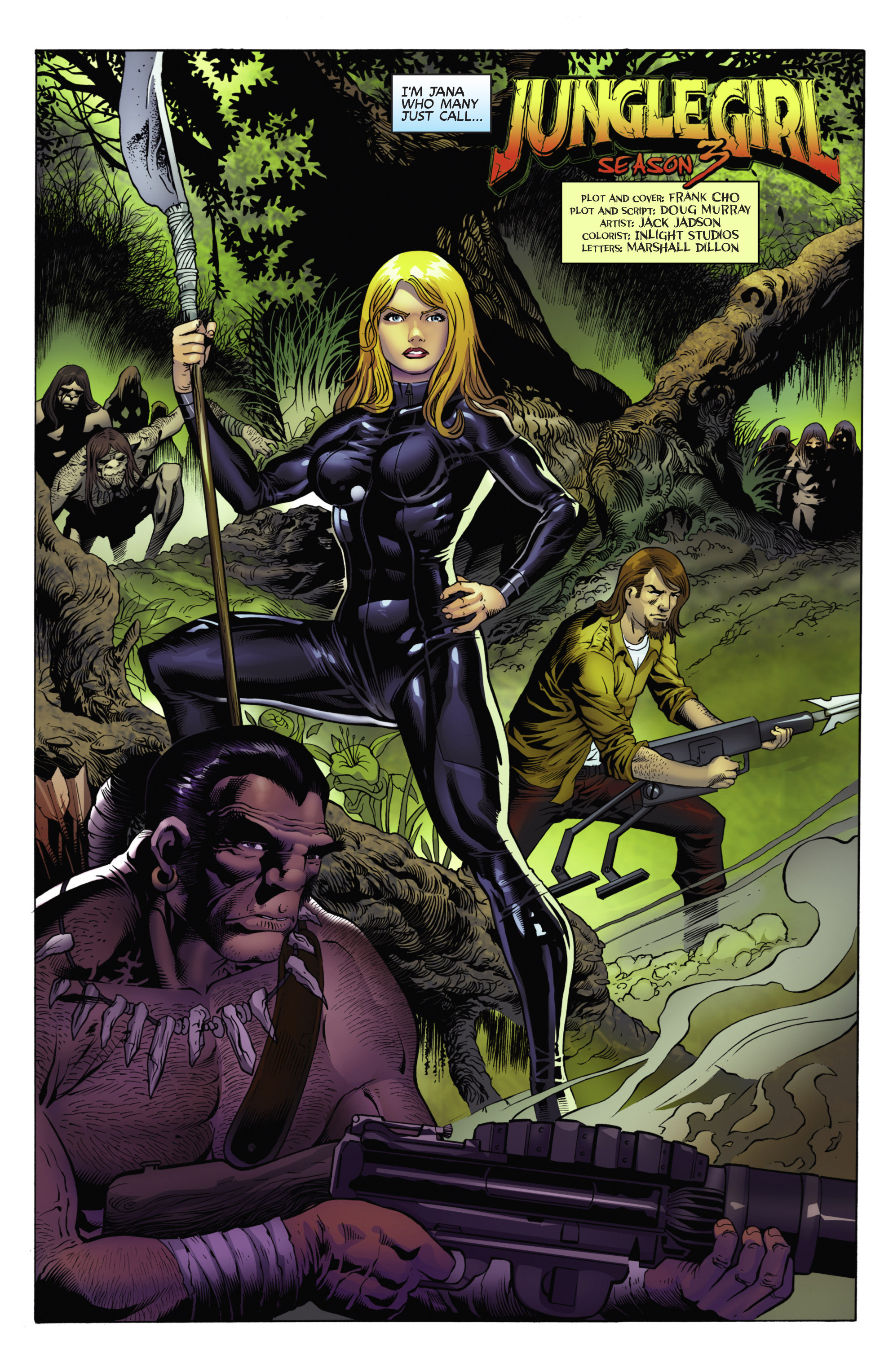 Read online Jungle Girl: Season Three comic -  Issue #1 - 5