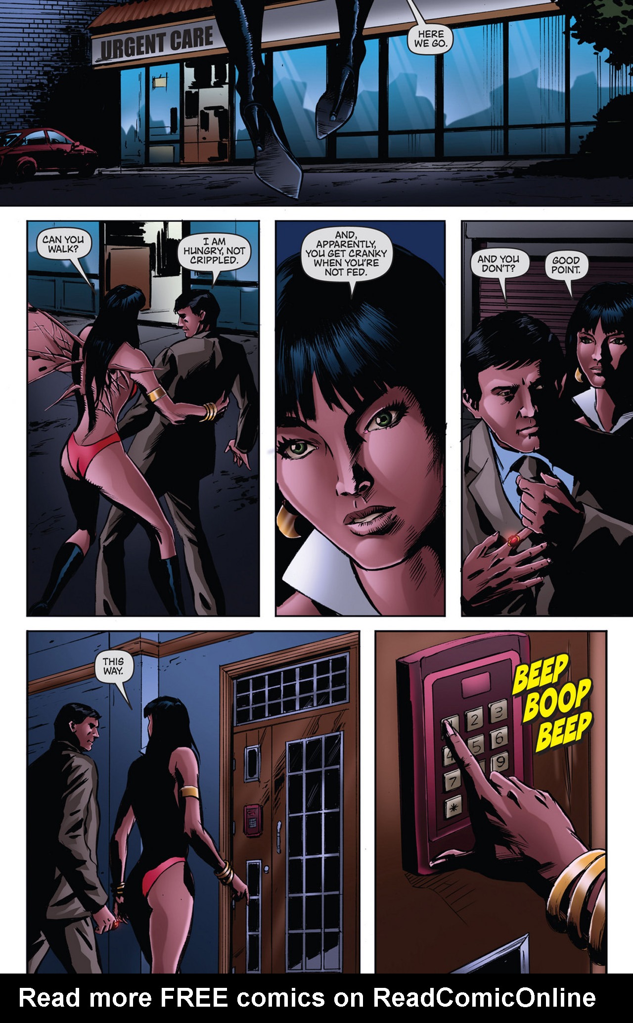 Read online Dark Shadows/Vampirella comic -  Issue #4 - 20