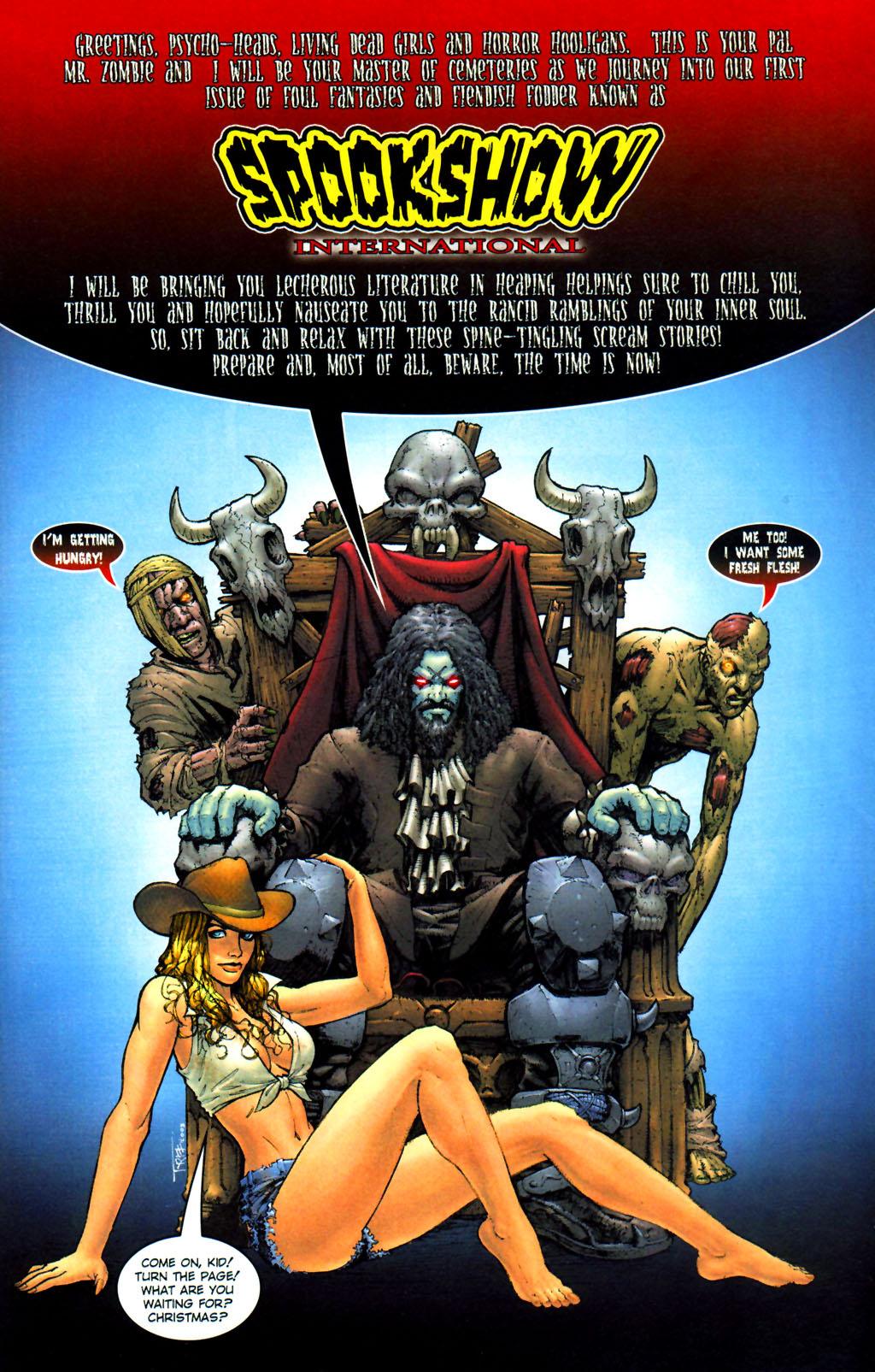 Read online Rob Zombie's Spookshow International comic -  Issue #1 - 3
