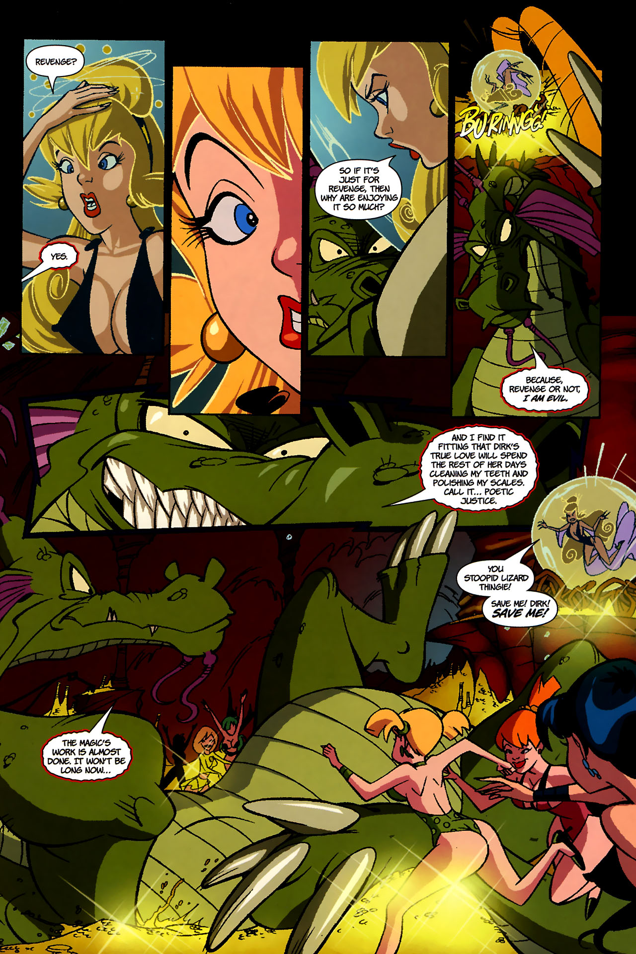 Read online Dragon's Lair comic -  Issue #3 - 16