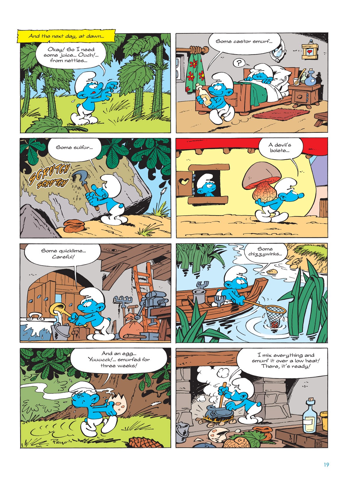 Read online The Smurfs comic -  Issue #8 - 19