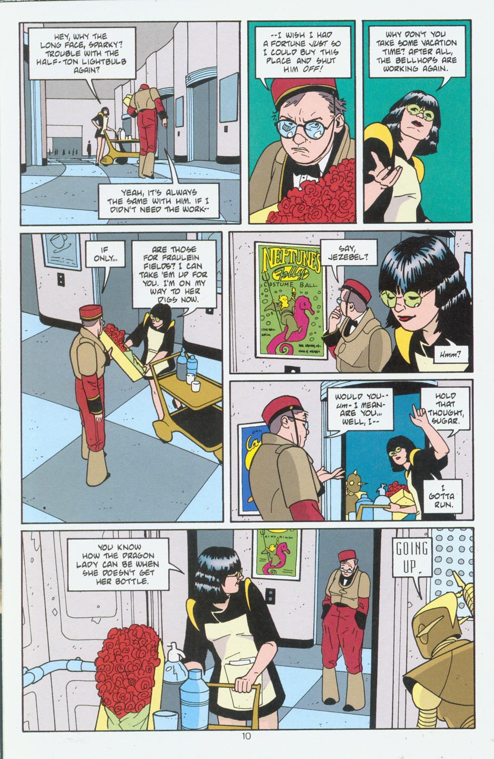 Read online Terminal City: Aerial Graffiti comic -  Issue #2 - 11