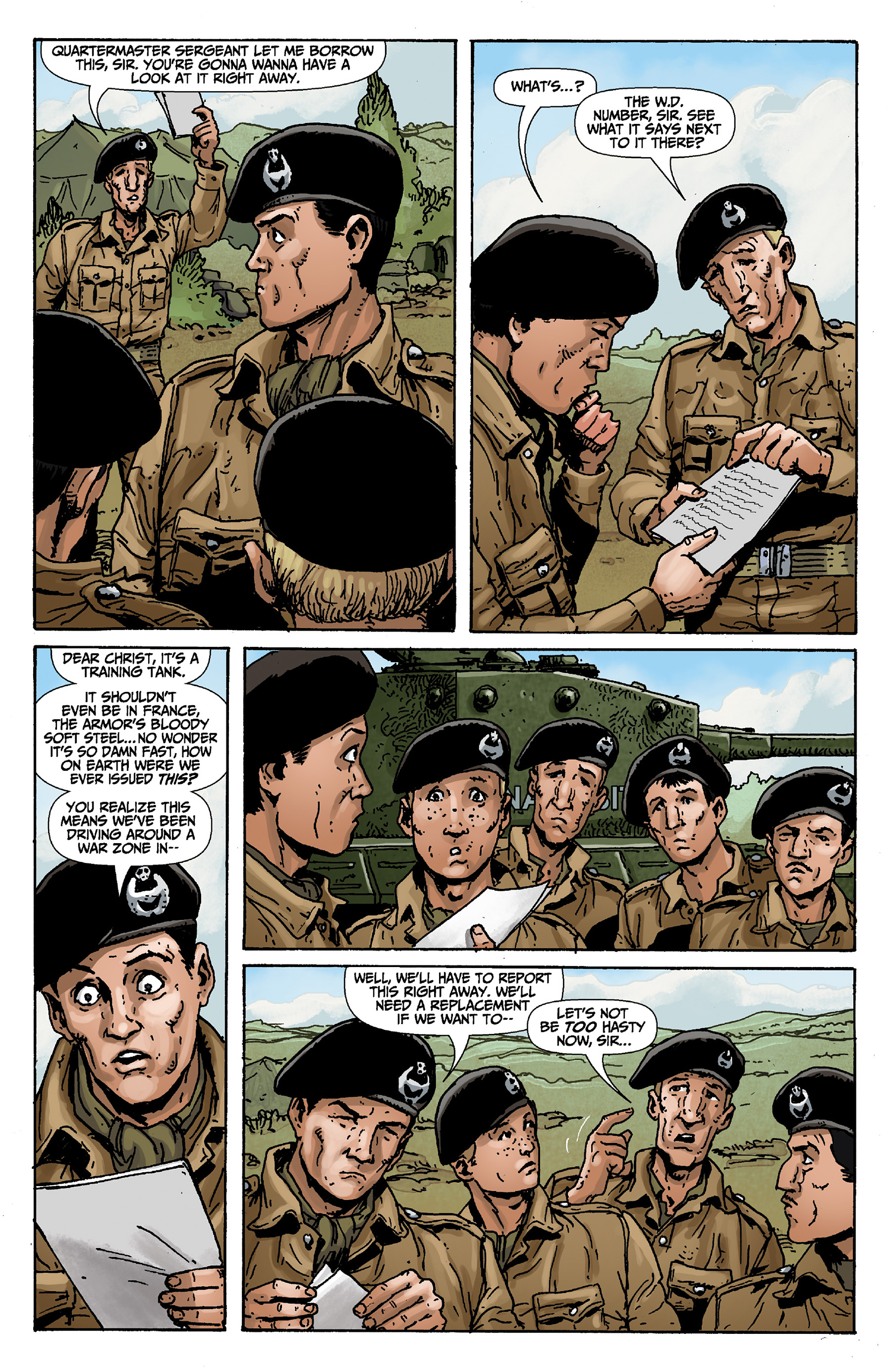 Read online World of Tanks comic -  Issue #2 - 21