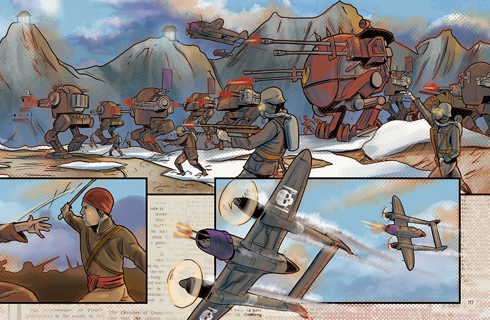Read online The Adventures of the 19XX comic -  Issue #3 - 114