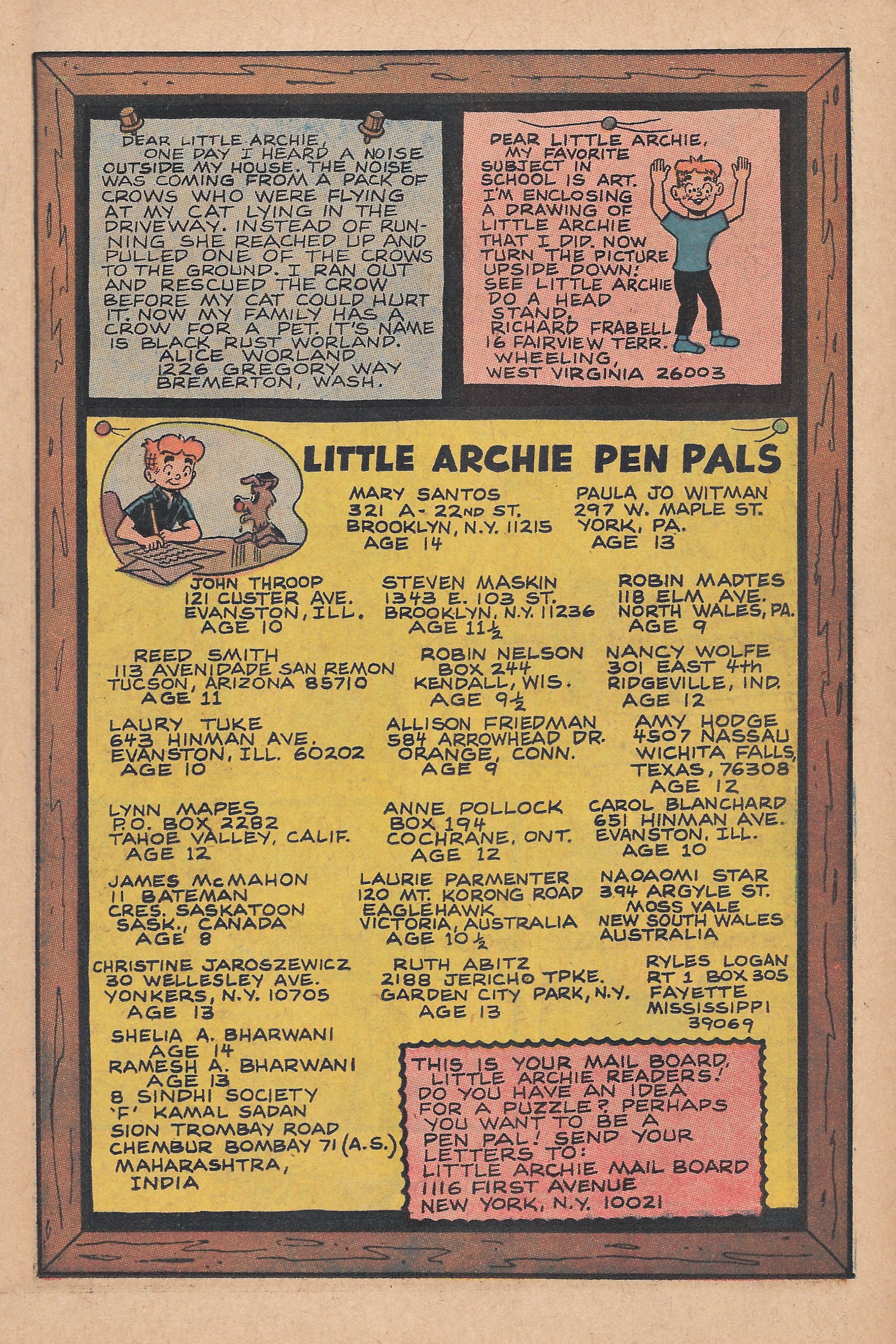 Read online The Adventures of Little Archie comic -  Issue #46 - 37