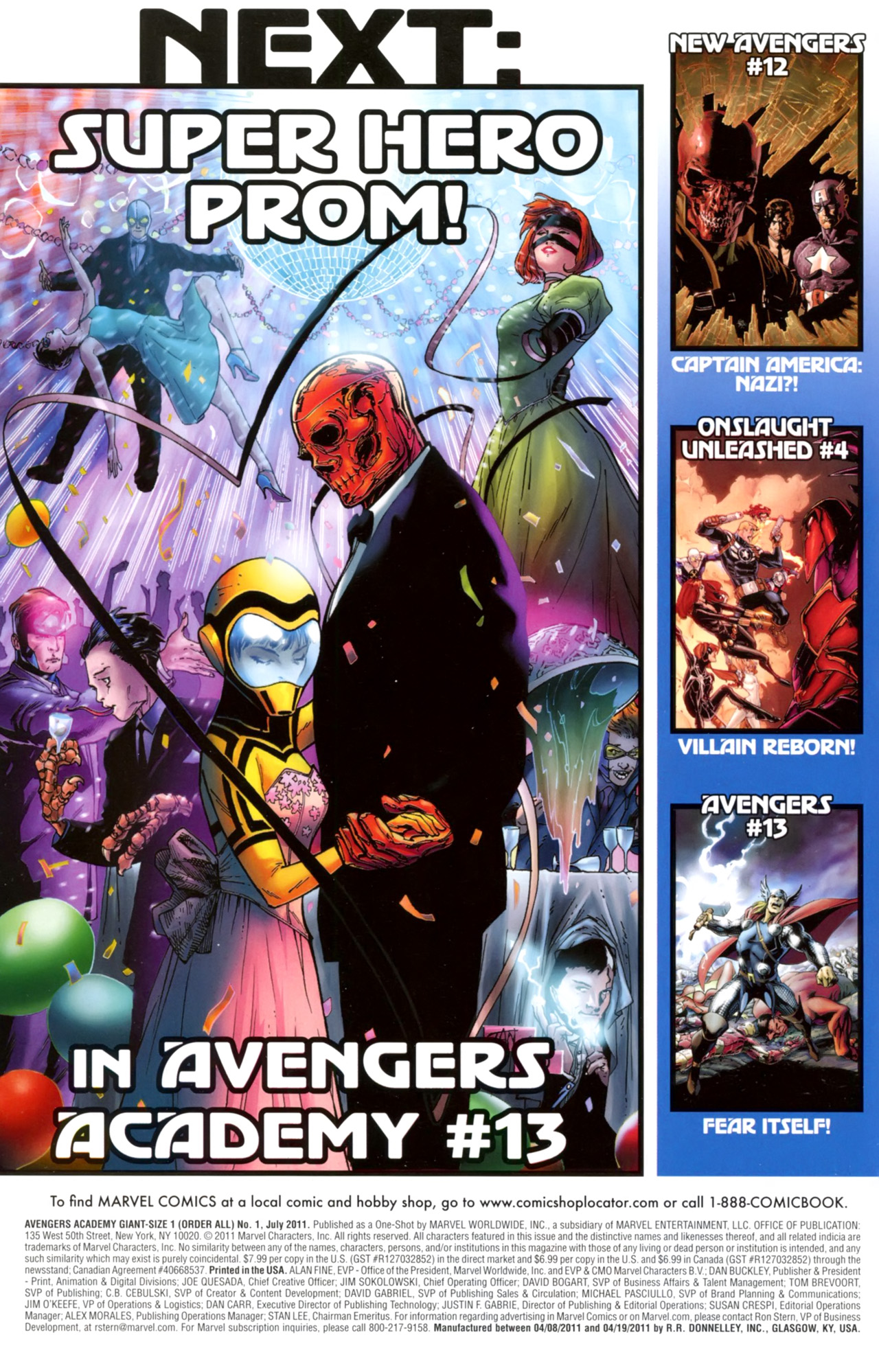 Read online Avengers Academy Giant-Size comic -  Issue # TPB - 81