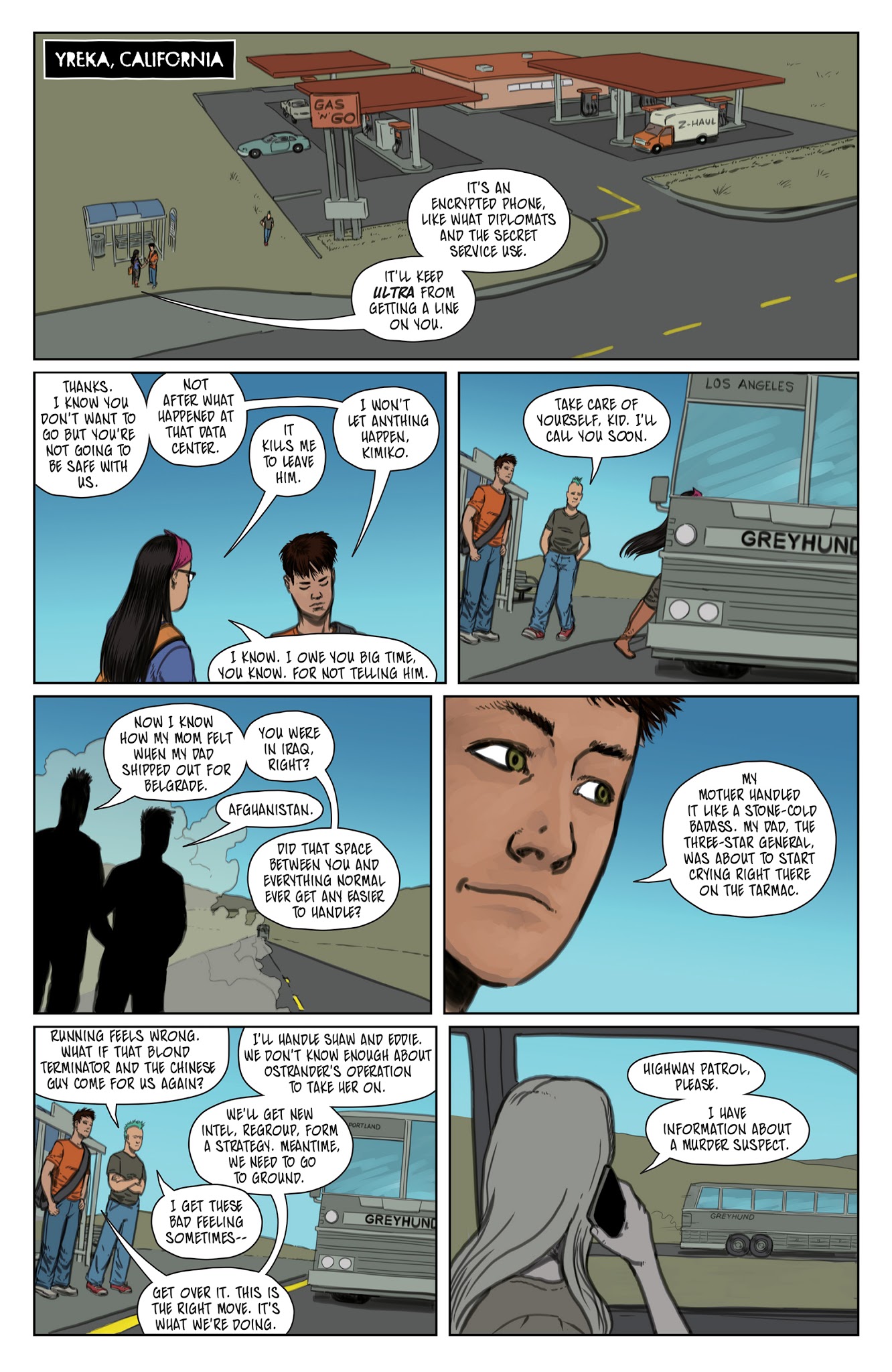 Read online Throwaways comic -  Issue #9 - 5