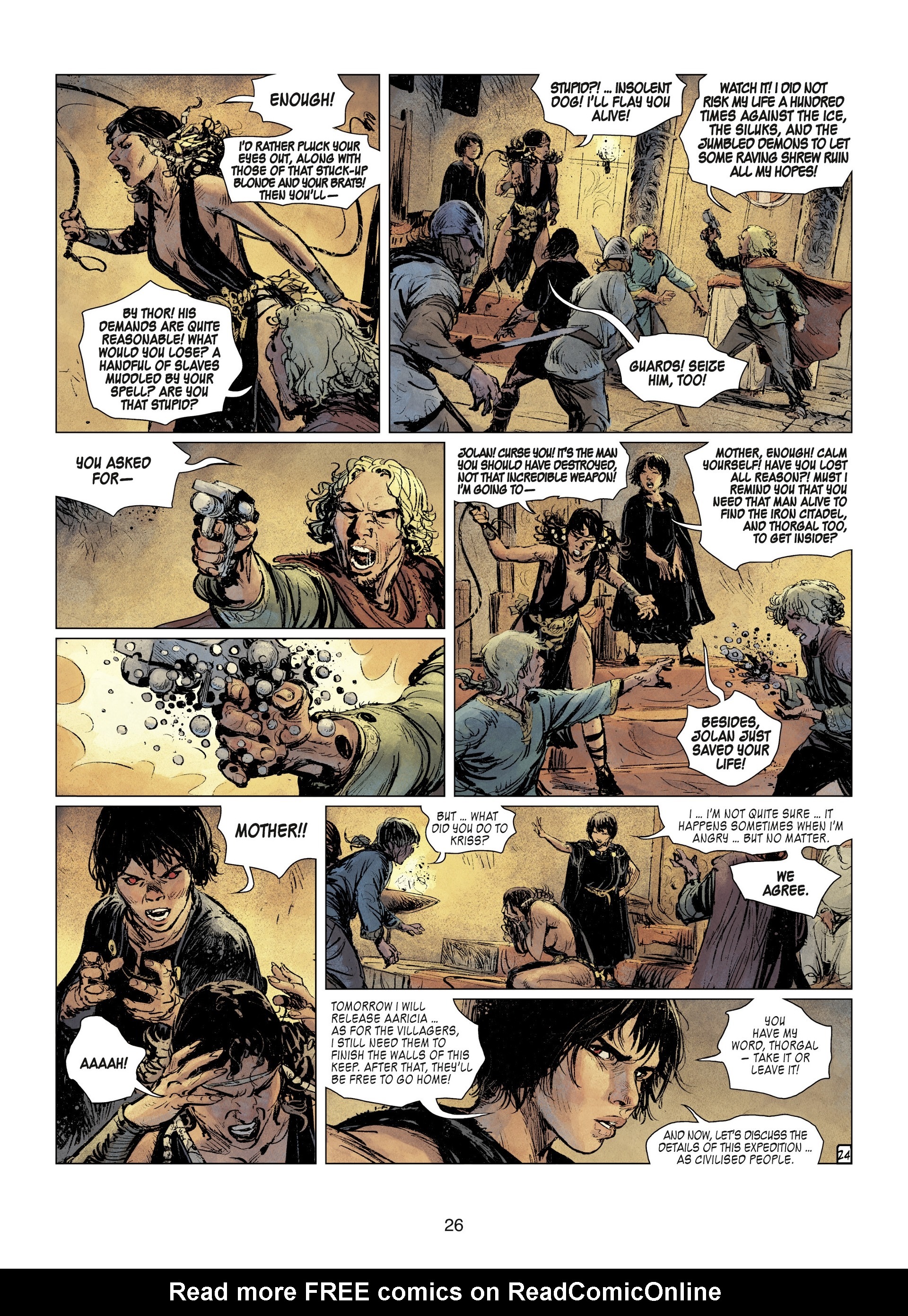 Read online Thorgal comic -  Issue #31 - 28