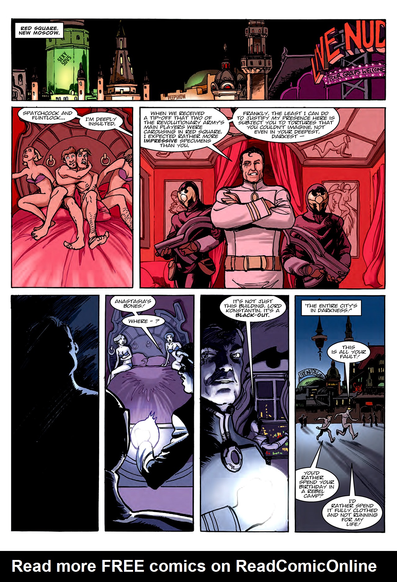 Read online Nikolai Dante comic -  Issue # TPB 11 - 34