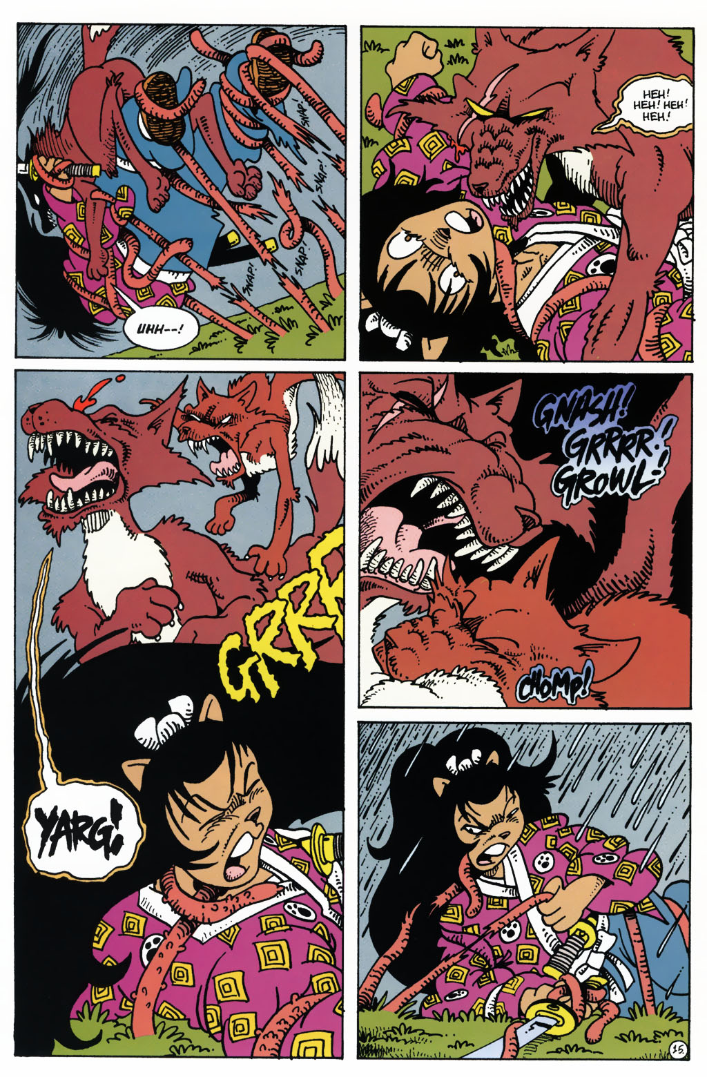 Read online Usagi Yojimbo Color Special comic -  Issue #3 - 17