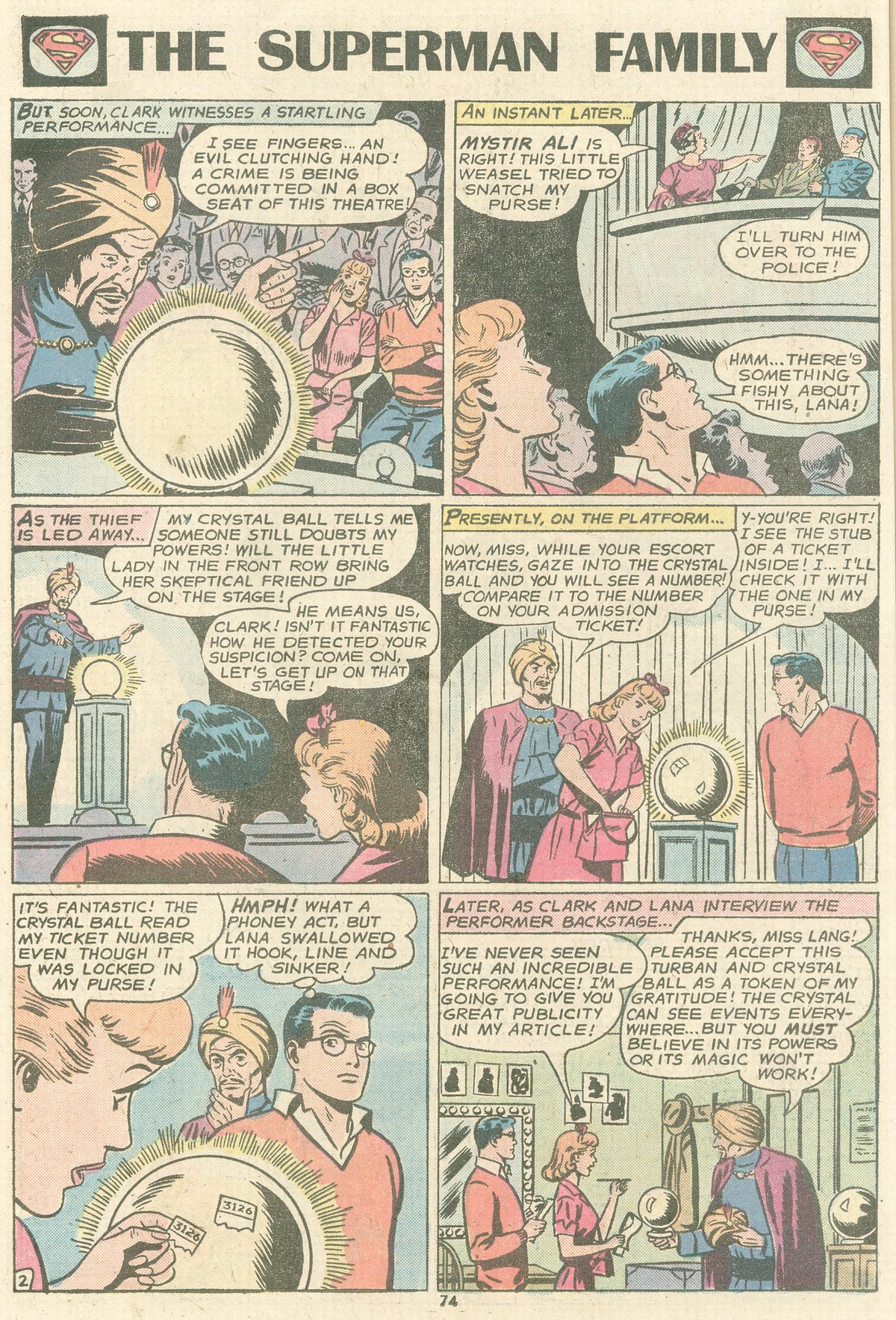 Read online The Superman Family comic -  Issue #168 - 75