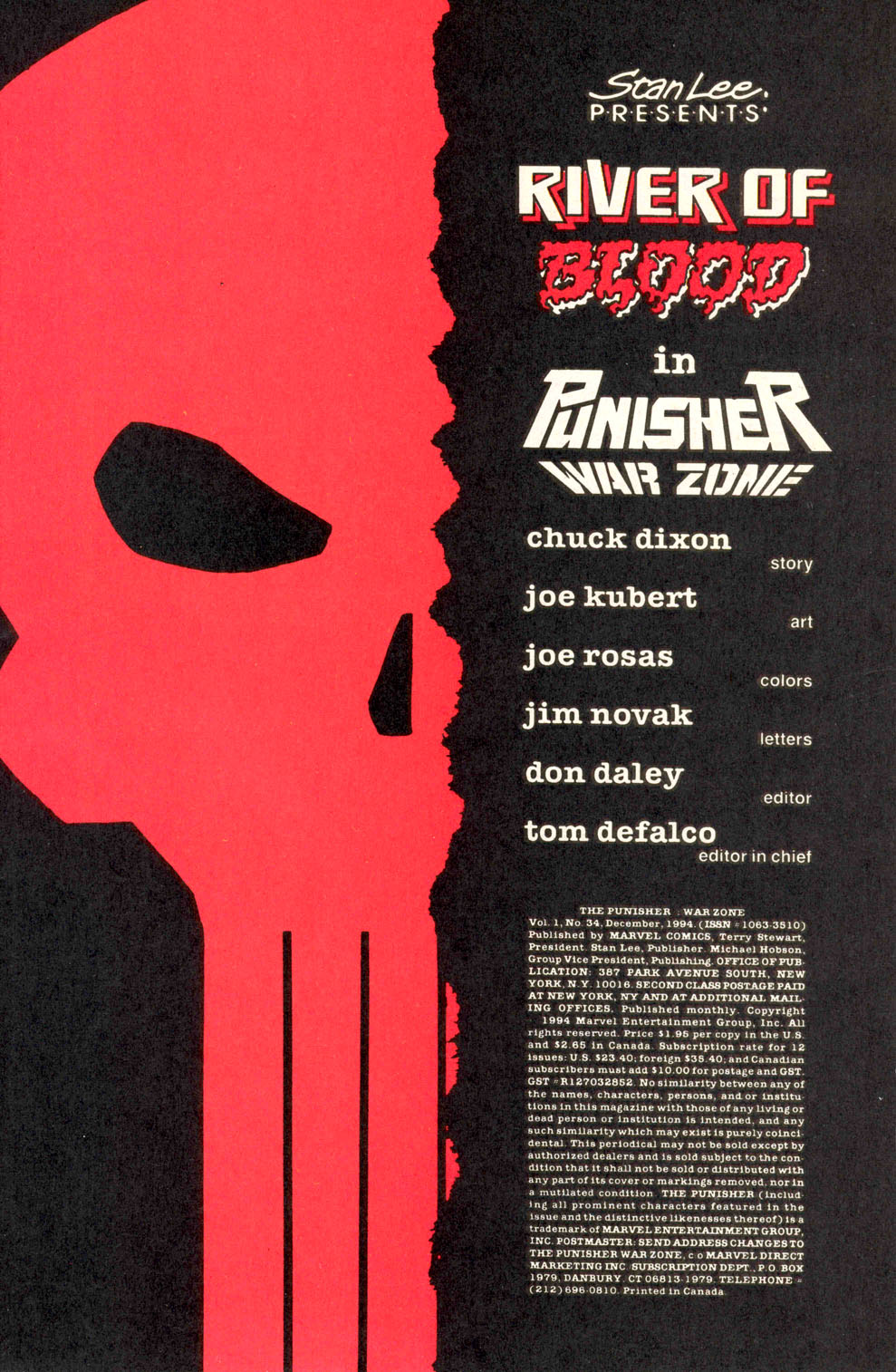 Read online The Punisher War Zone comic -  Issue #34 - 2