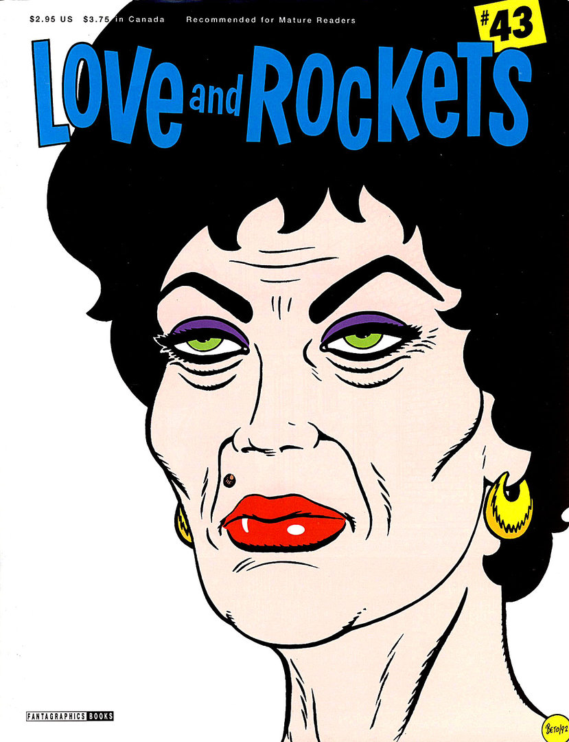 Read online Love and Rockets (1982) comic -  Issue #43 - 1