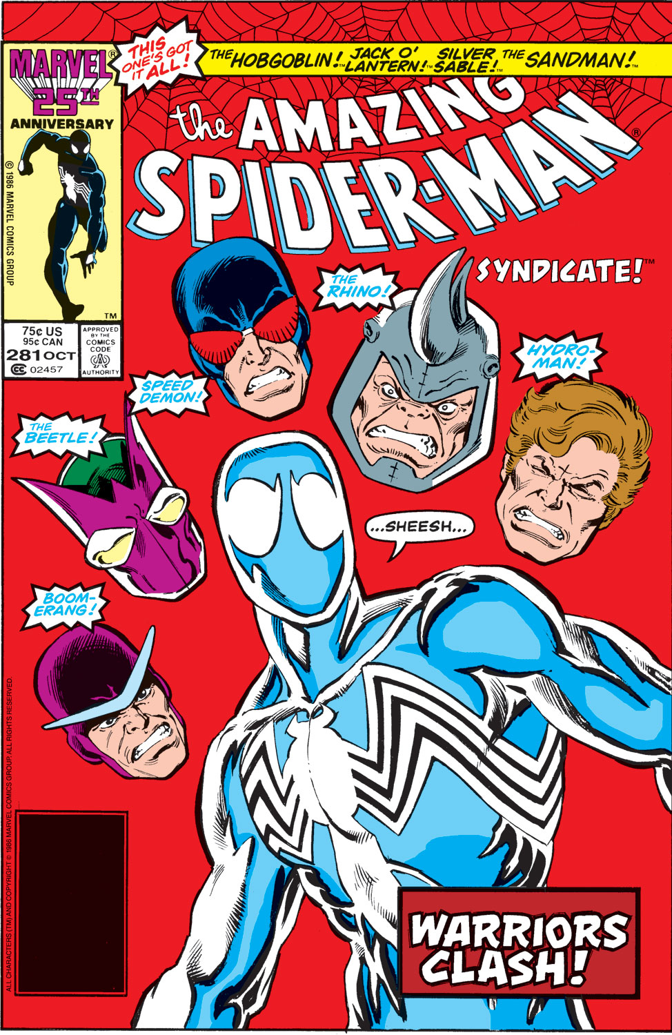 Read online The Amazing Spider-Man (1963) comic -  Issue #281 - 1