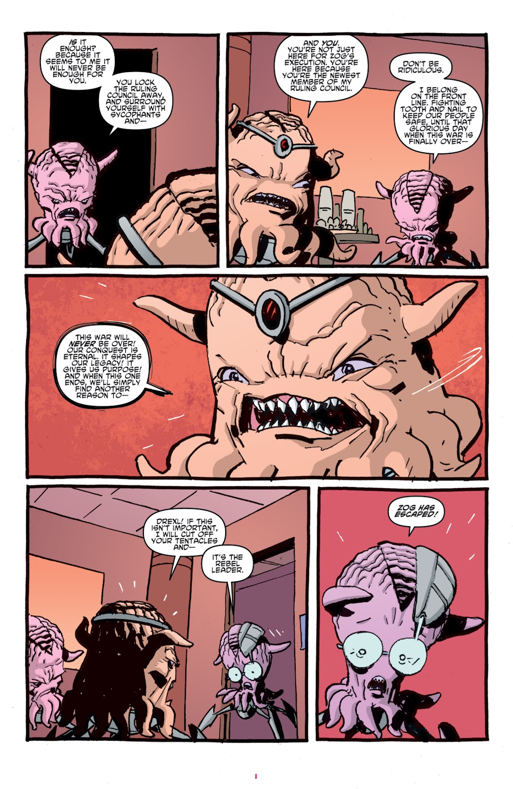 Teenage Mutant Ninja Turtles Utrom Empire issue 2 - Page 11