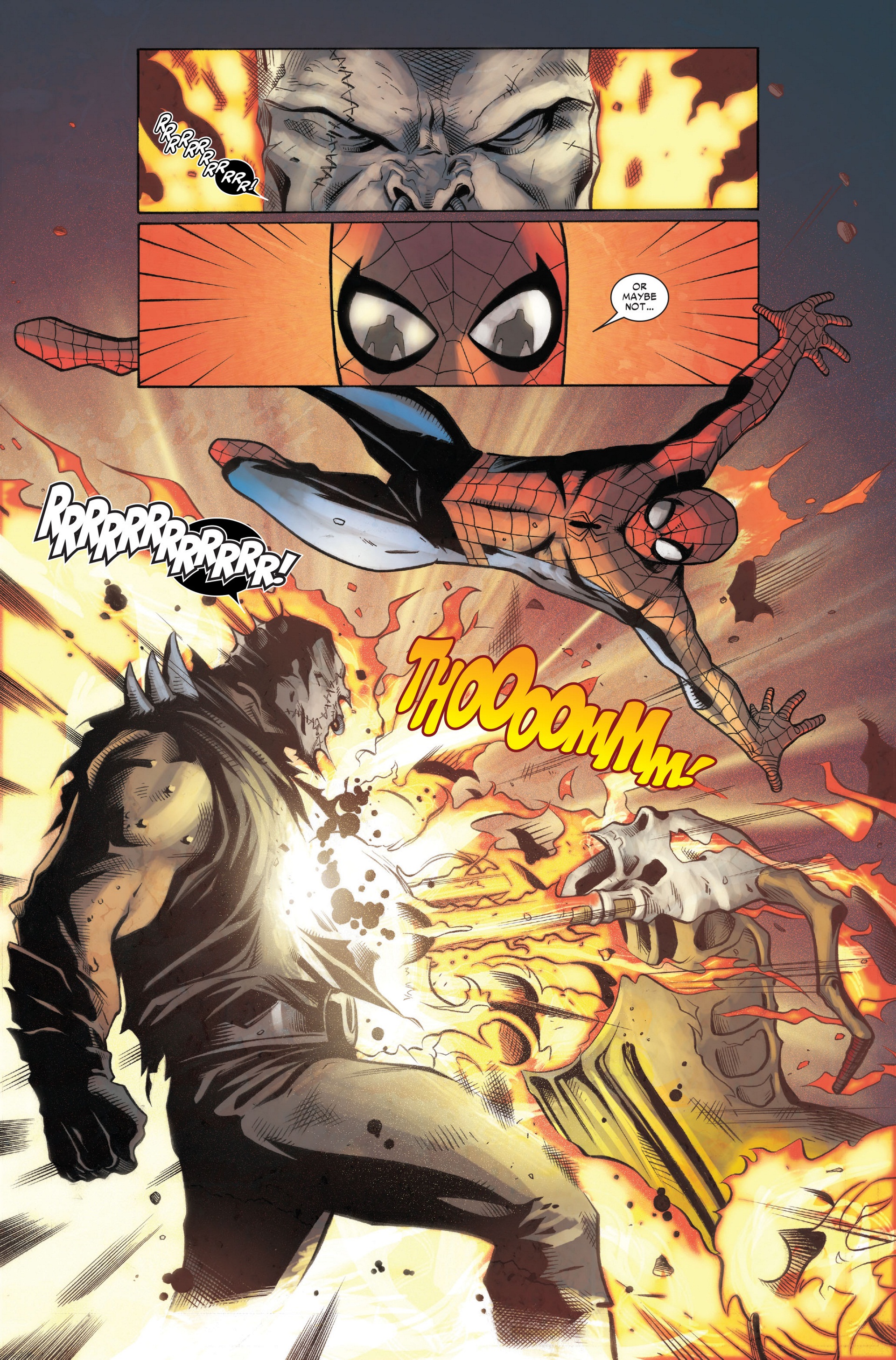 Read online Amazing Spider-Man/Ghost Rider: Motorstorm comic -  Issue # Full - 16