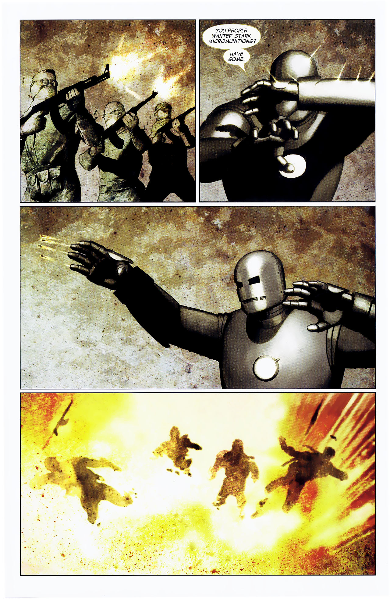 Read online Iron Man: Extremis Director's Cut comic -  Issue #5 - 13
