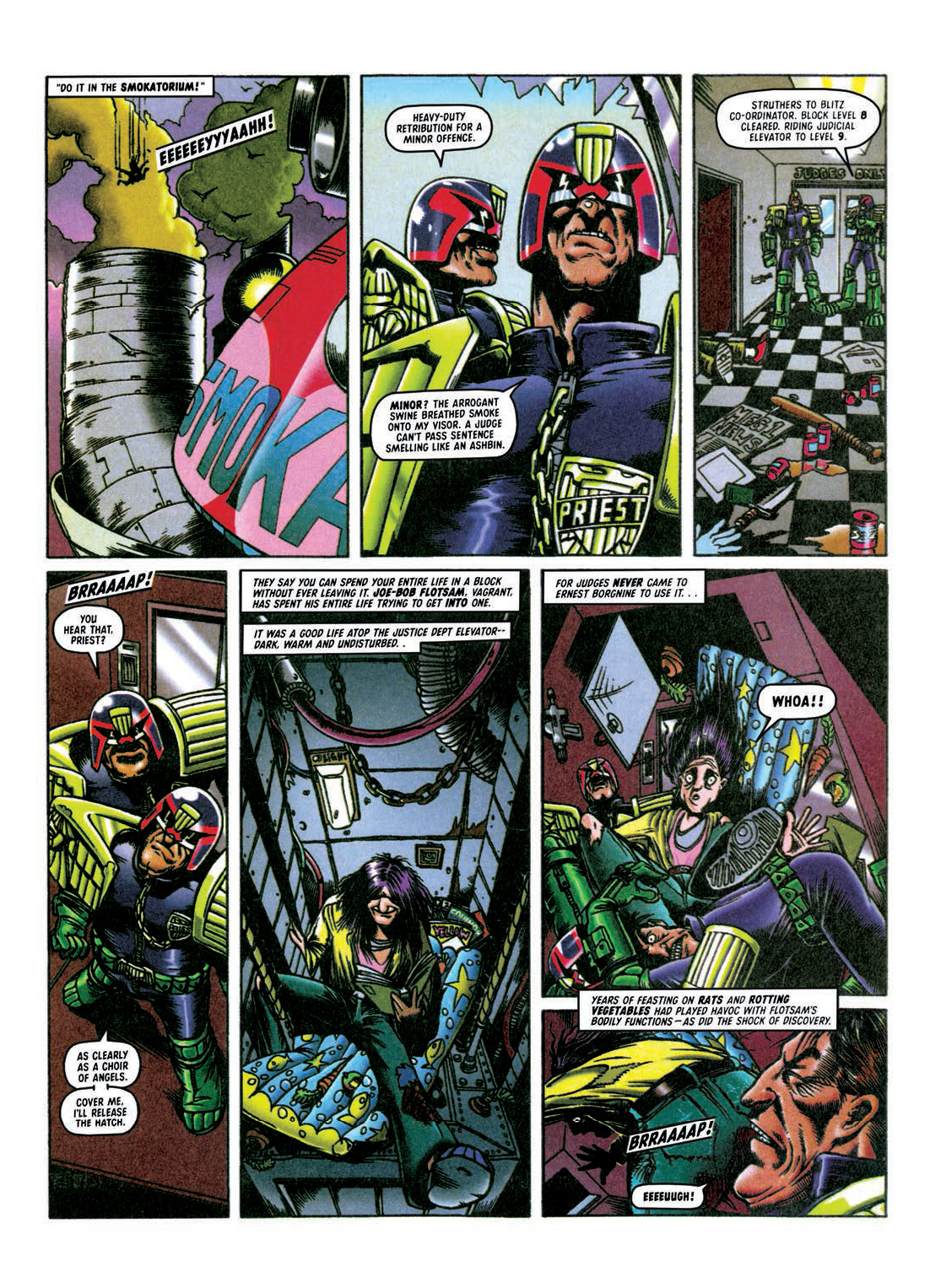 Read online Judge Dredd: The Restricted Files comic -  Issue # TPB 4 - 198