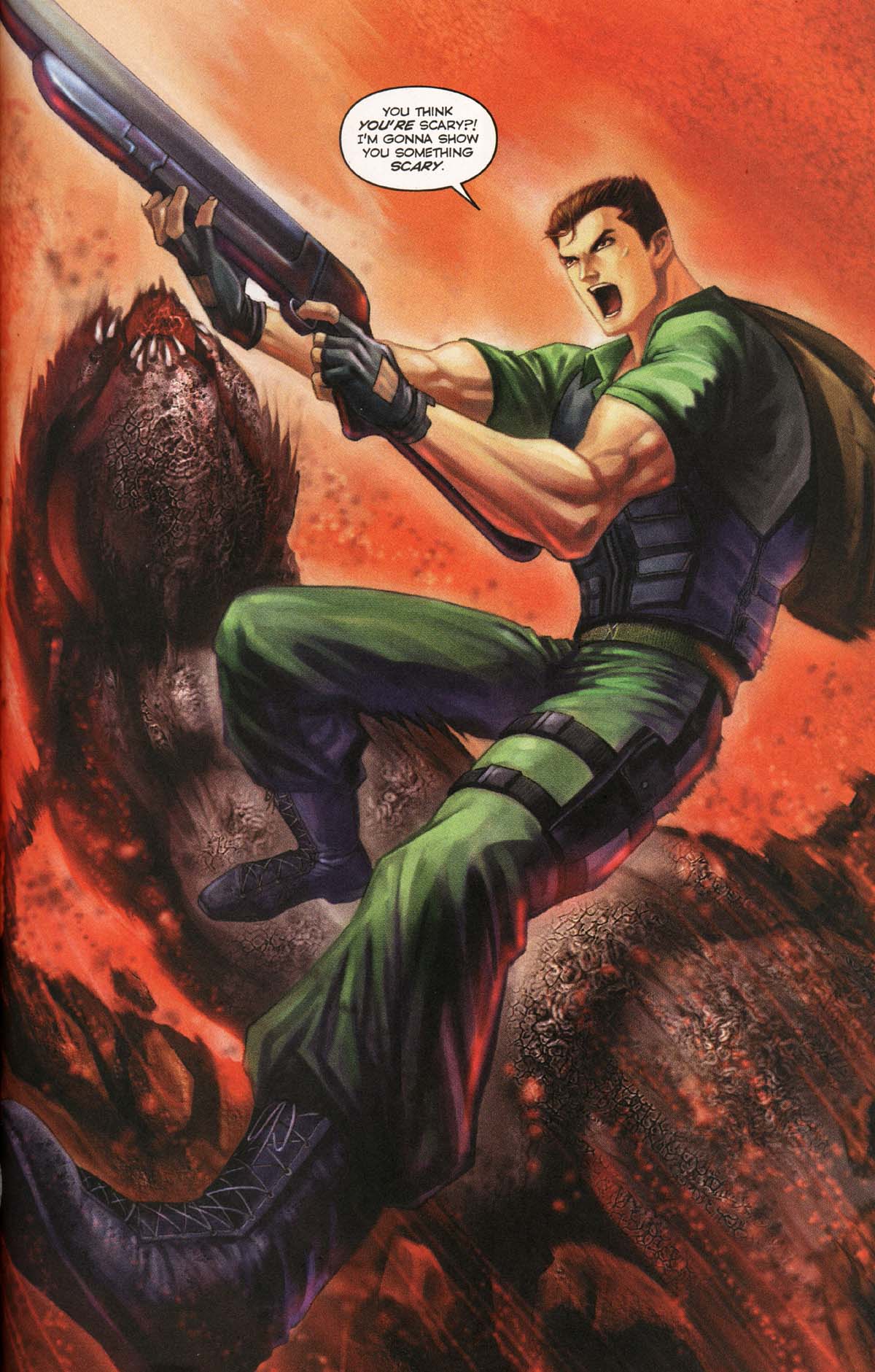 Read online Resident Evil Code: Veronica comic -  Issue #3 - 48