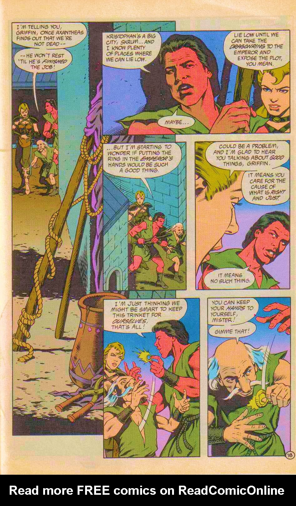 Read online Dragonlance comic -  Issue #23 - 19