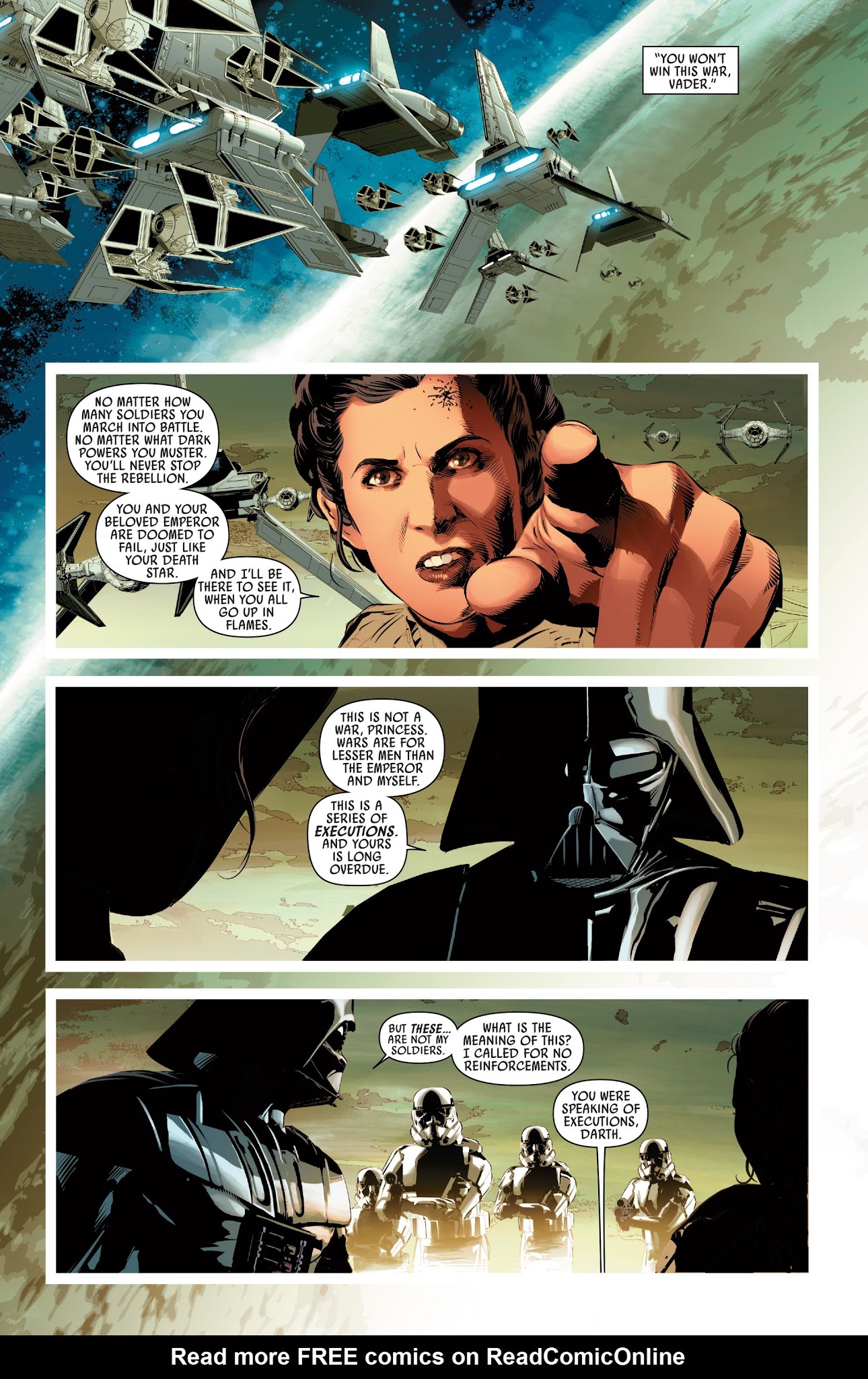 Read online Star Wars: Vader Down comic -  Issue # TPB - 105