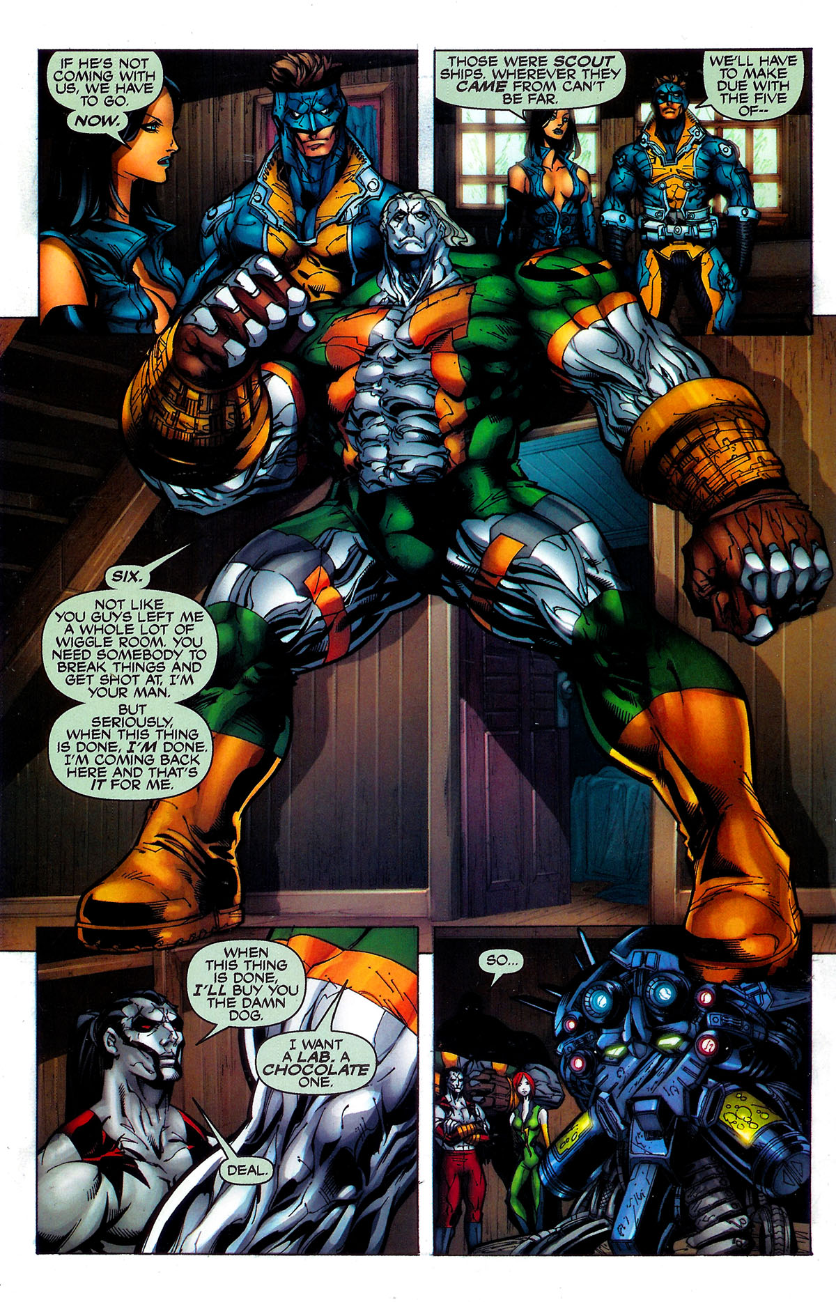 Read online Cyberforce (2006) comic -  Issue #4 - 18