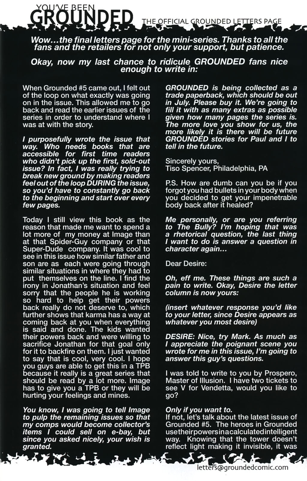 Read online Grounded comic -  Issue #6 - 30