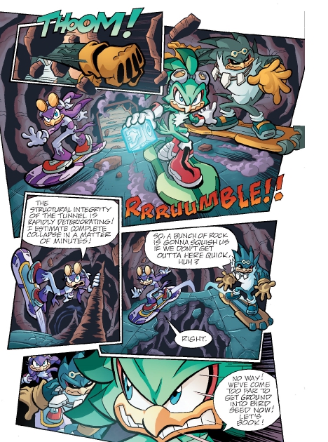 Read online Sonic Comics Spectacular: Speed of Sound comic -  Issue # Full - 162