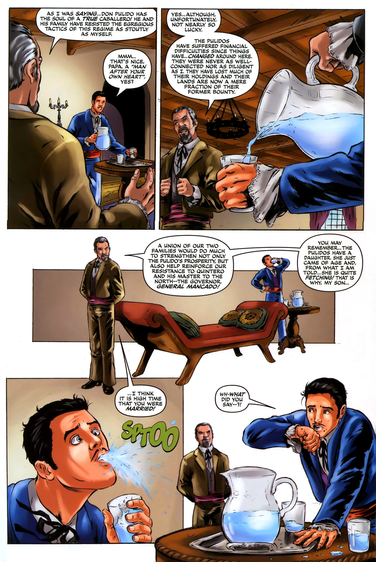Read online Zorro (2008) comic -  Issue #9 - 11