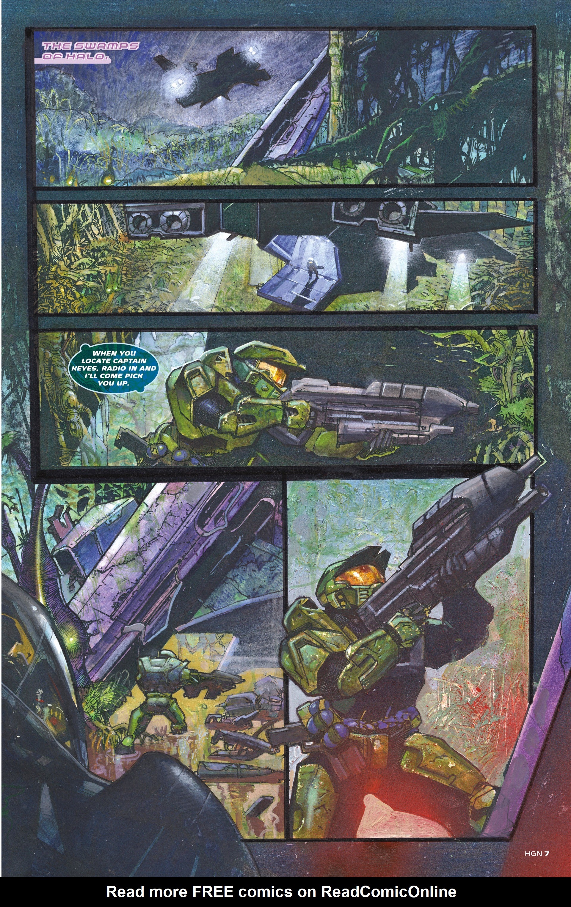 Read online Halo Graphic Novel (2021) comic -  Issue # TPB - 7