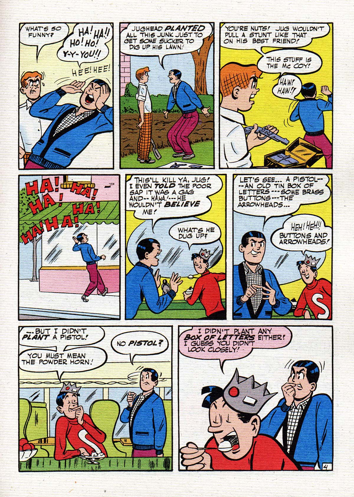 Read online Jughead's Double Digest Magazine comic -  Issue #93 - 145