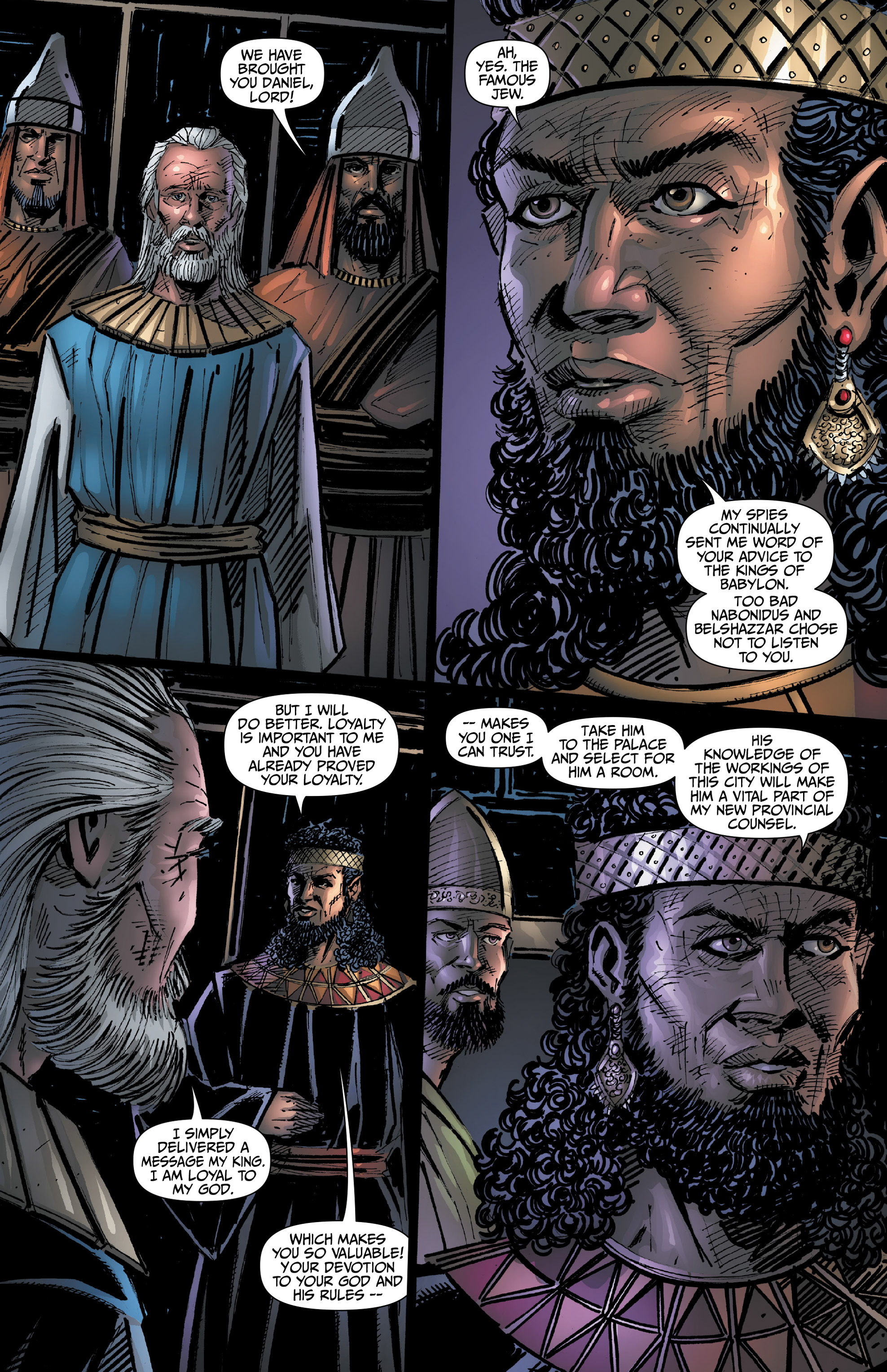 Read online The Kingstone Bible comic -  Issue #7 - 107