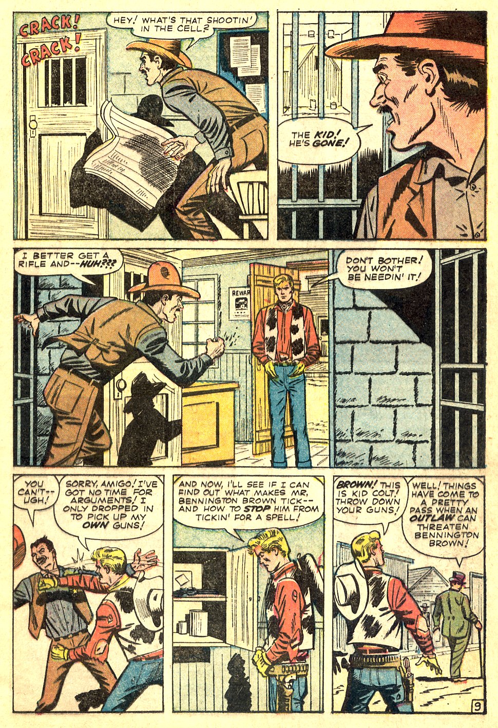 Read online Kid Colt Outlaw comic -  Issue #112 - 13