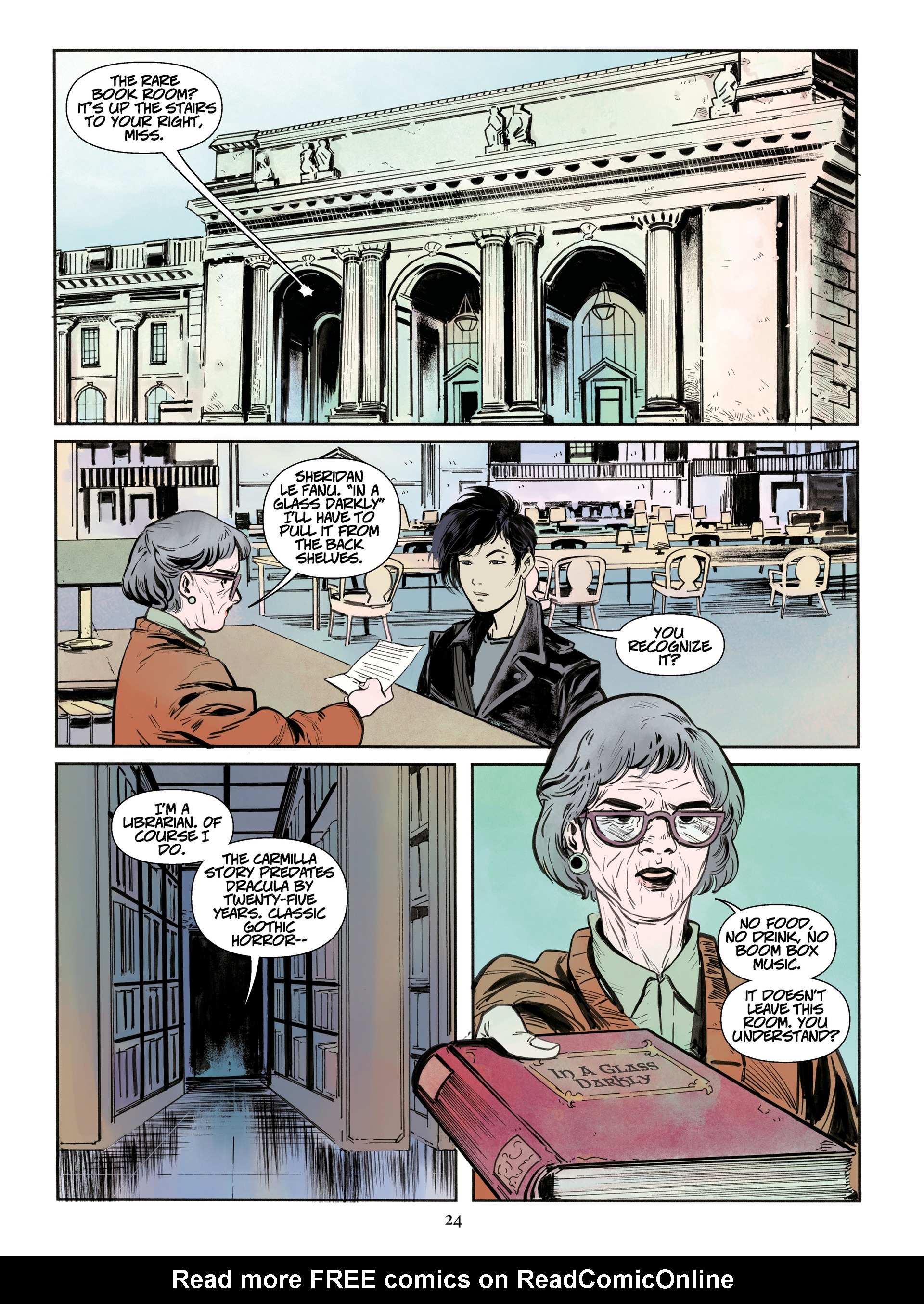 Read online Carmilla: The First Vampire comic -  Issue # TPB - 25