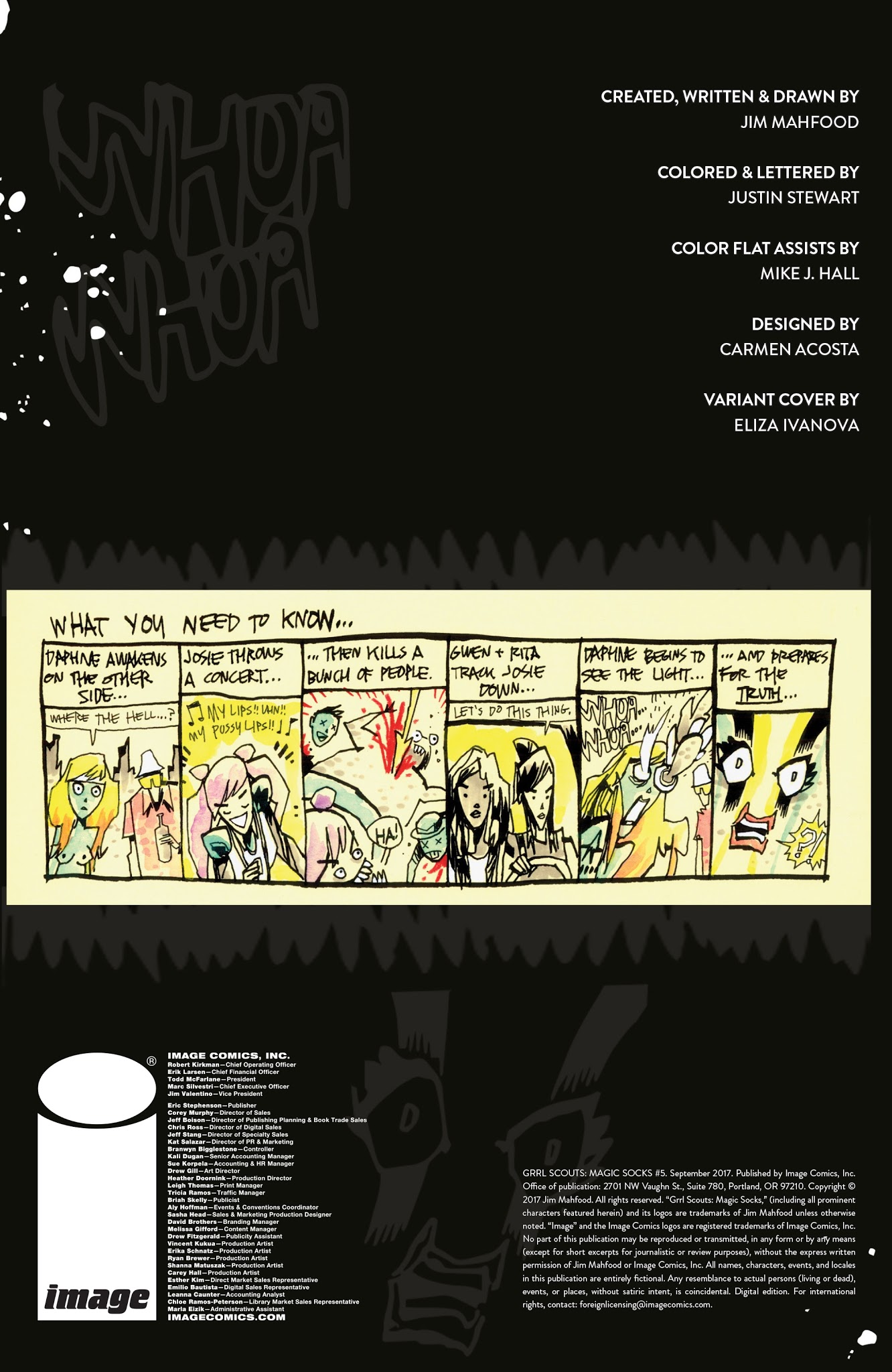 Read online Grrl Scouts: Magic Socks comic -  Issue #5 - 2