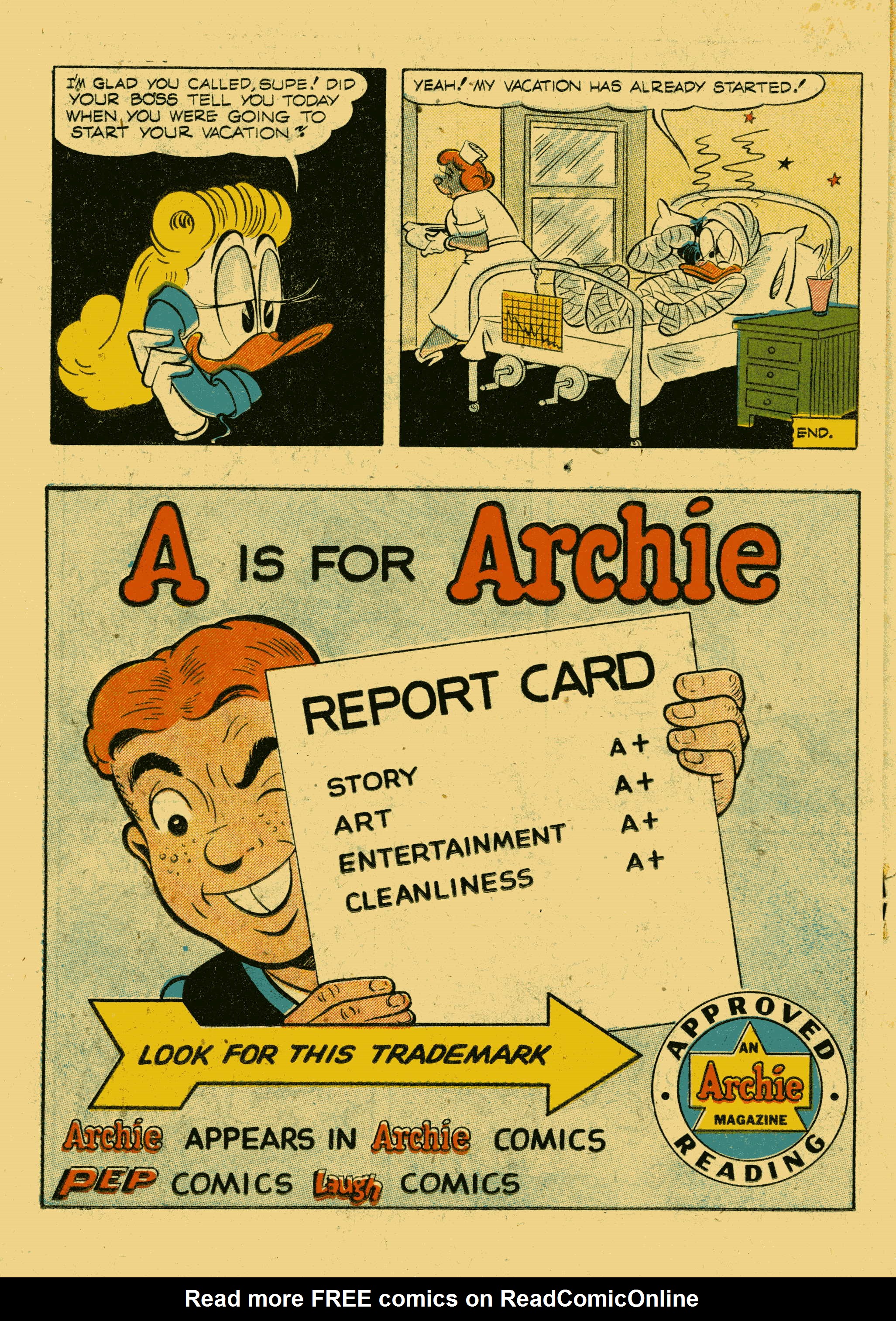 Read online Super Duck Comics comic -  Issue #34 - 26