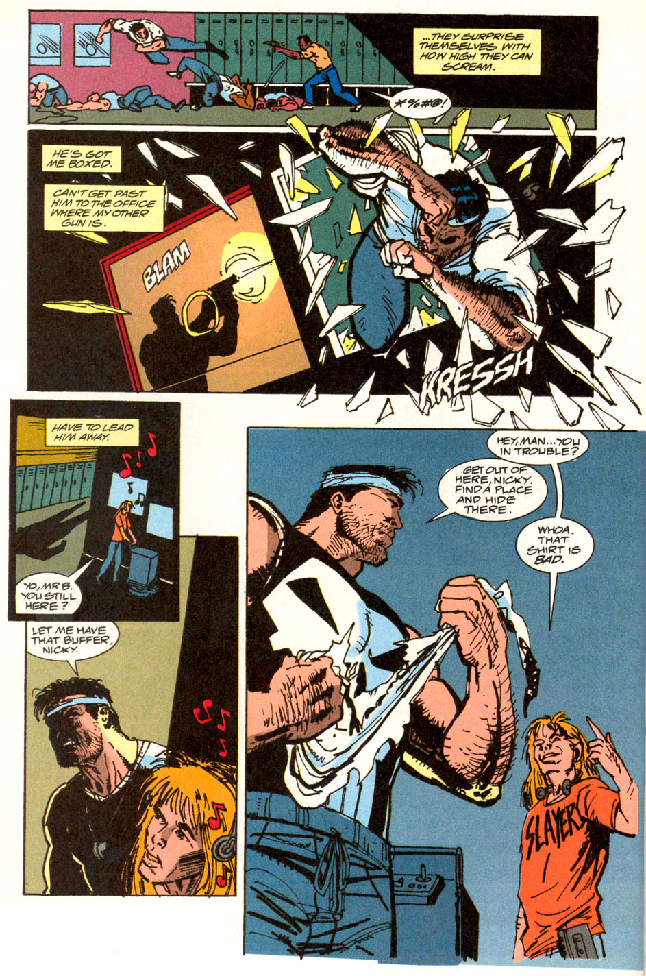 Read online The Punisher Back to School Special comic -  Issue #1 - 30