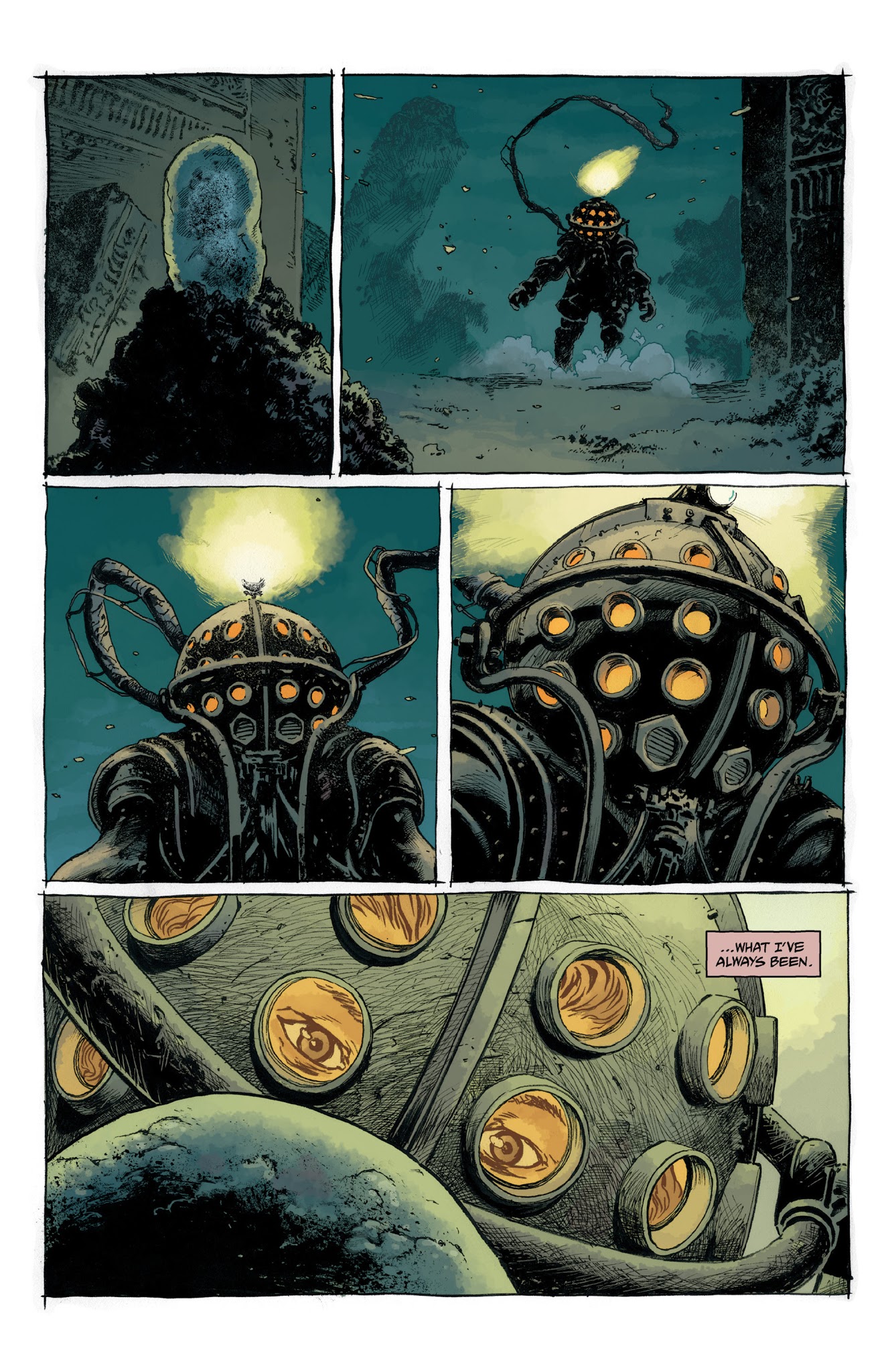 Read online Abe Sapien: Dark and Terrible and The New Race of Man comic -  Issue # TPB - 109