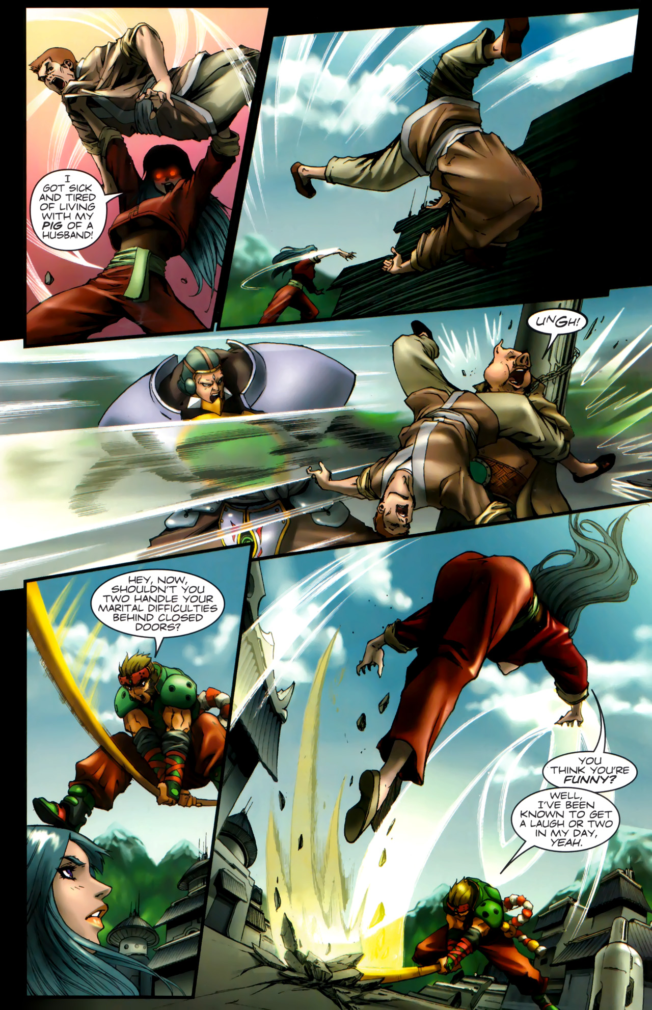 Read online Xin: Journey of the Monkey King comic -  Issue #2 - 20