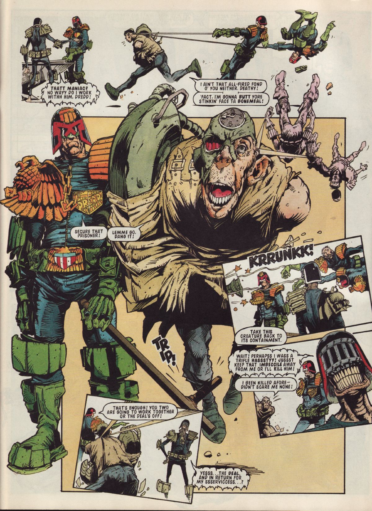 Read online Judge Dredd Megazine (vol. 3) comic -  Issue #4 - 8