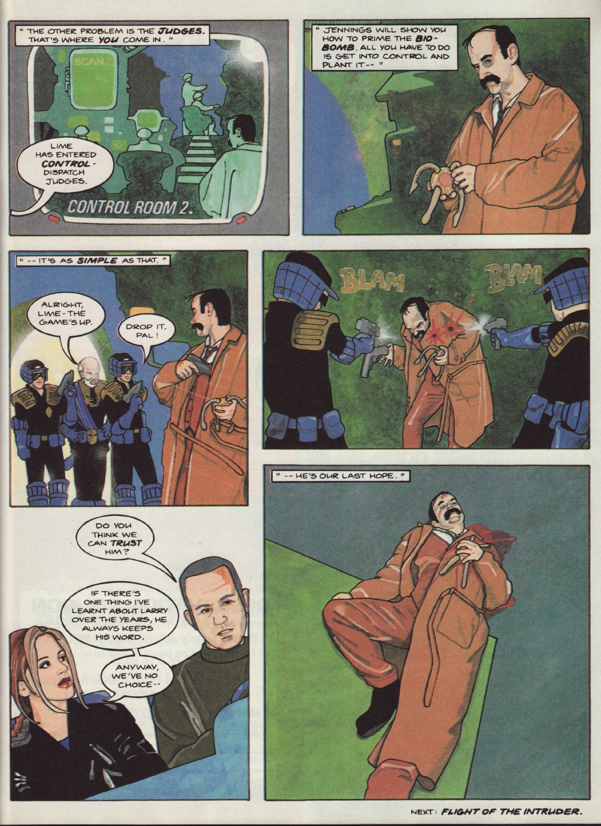 Read online Judge Dredd Megazine (vol. 3) comic -  Issue #4 - 21