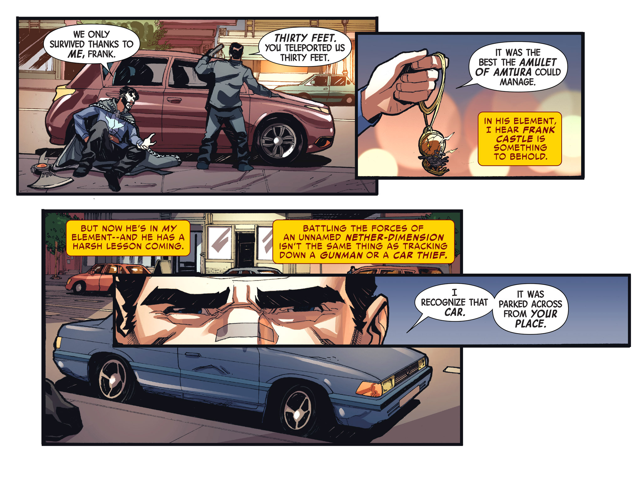Read online Doctor Strange/Punisher: Magic Bullets Infinite Comic comic -  Issue #4 - 19