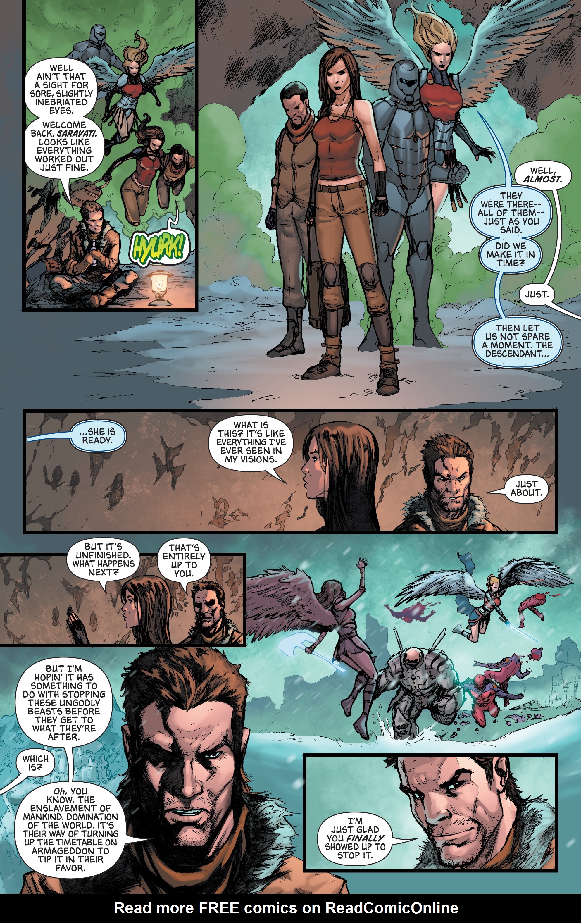 Read online Dissension: War Eternal comic -  Issue #5 - 4