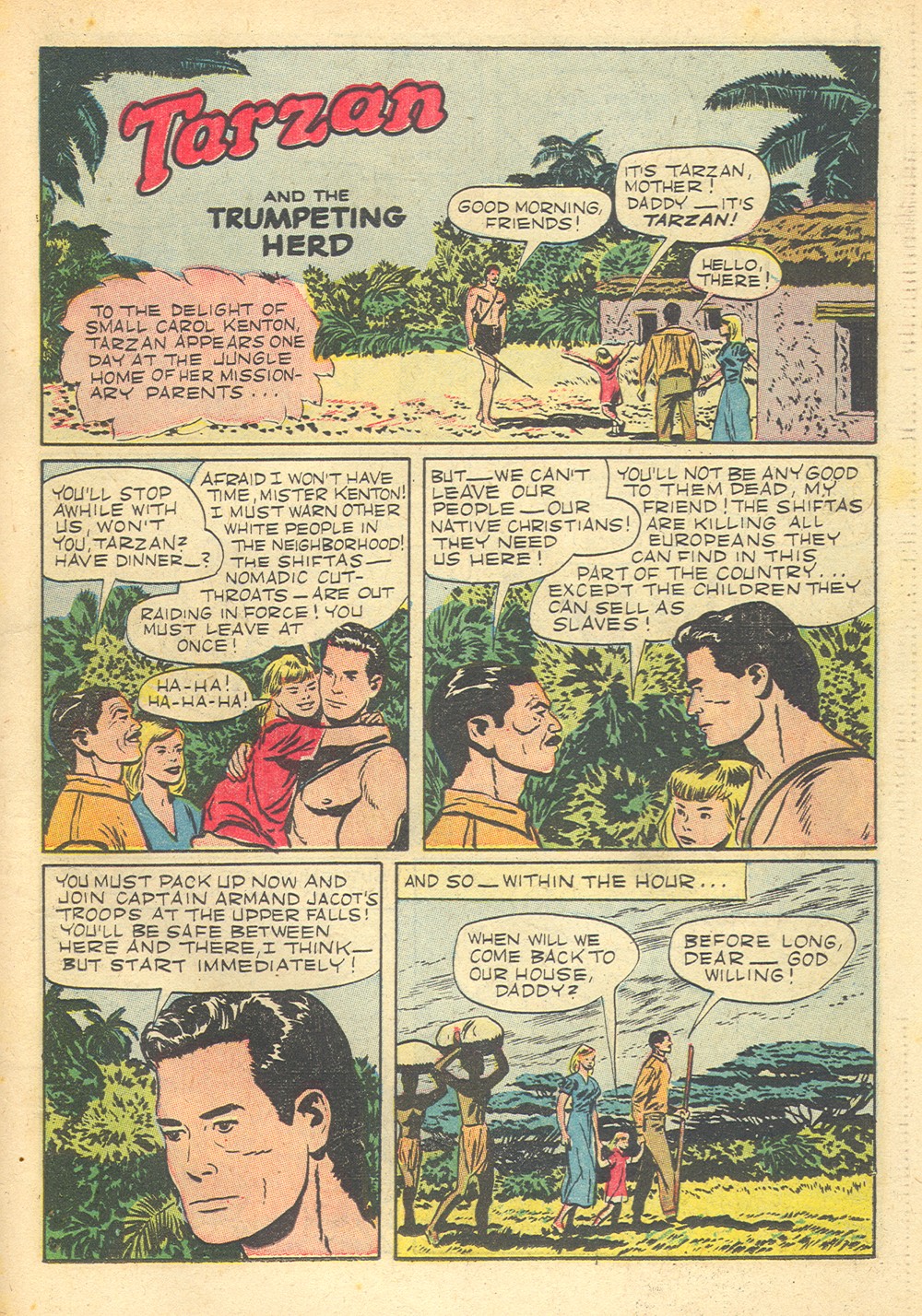 Read online Tarzan (1948) comic -  Issue #23 - 27